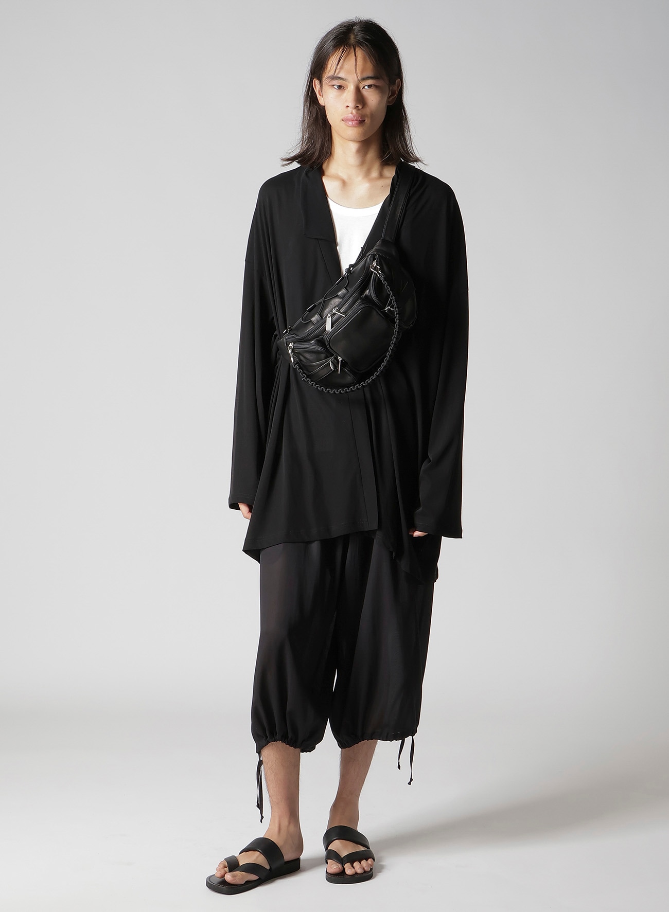 SOFT OIL COW LEATHER BELT BAG