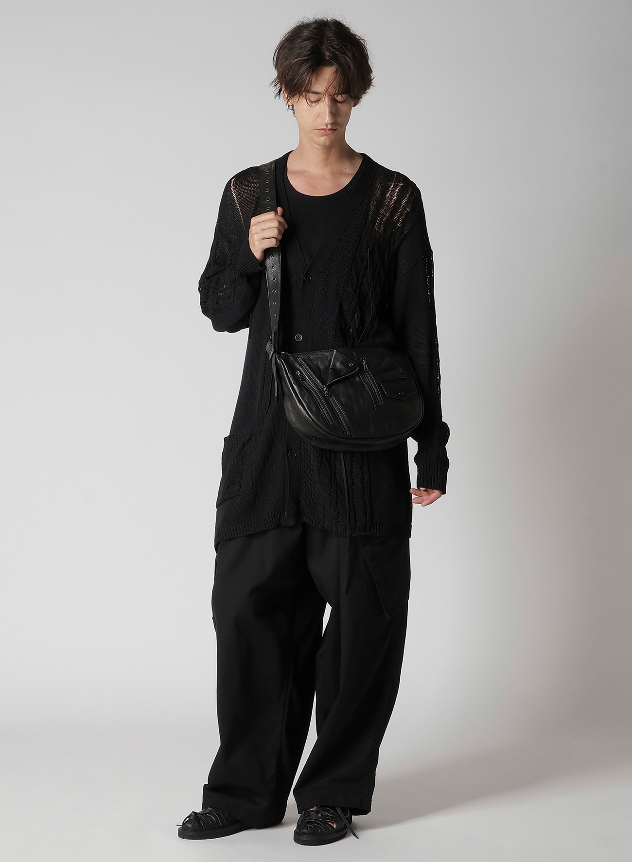 MIMOSA WASHED LEATHER RIDER SHOULDER BAG