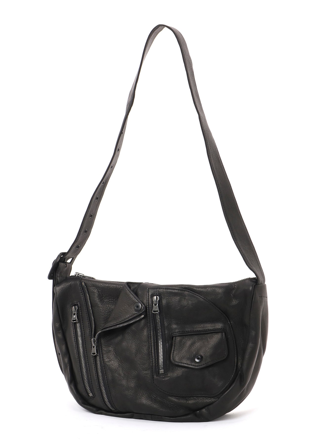 MIMOSA WASHED LEATHER RIDER SHOULDER BAG