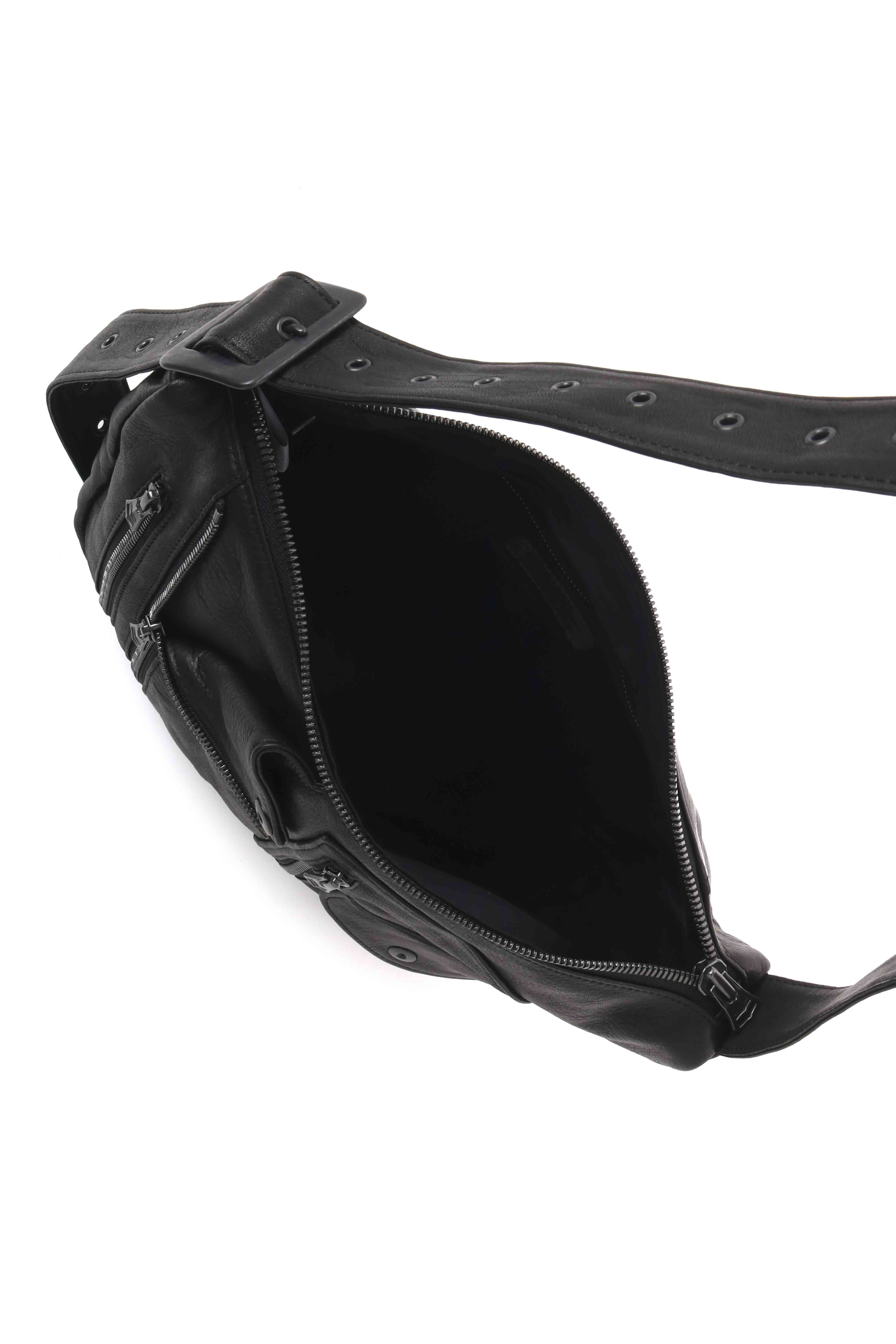 MIMOSA WASHED LEATHER RIDER SHOULDER BAG