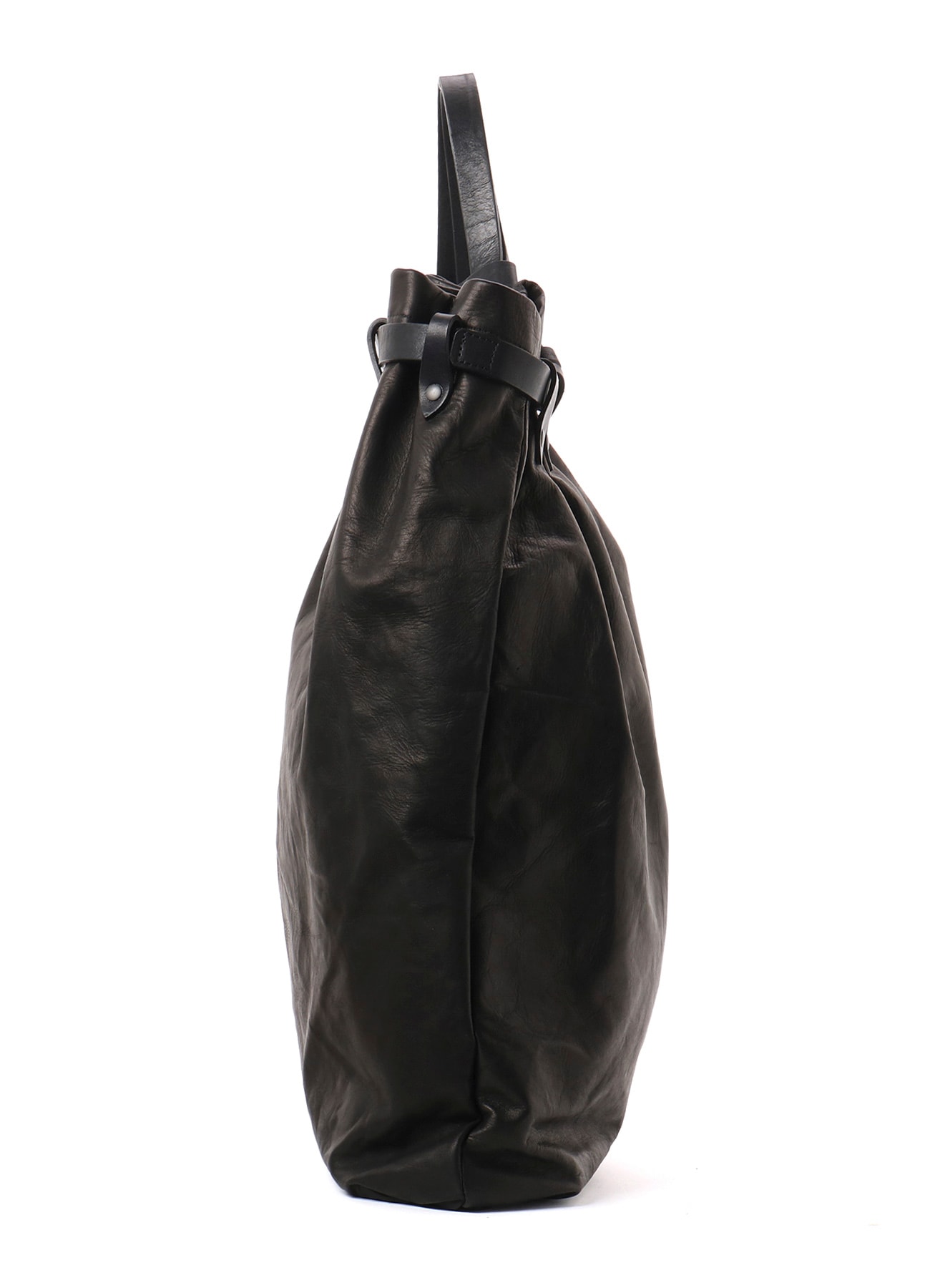 HORSE LEATHER DRAWSTRING BACKPACK