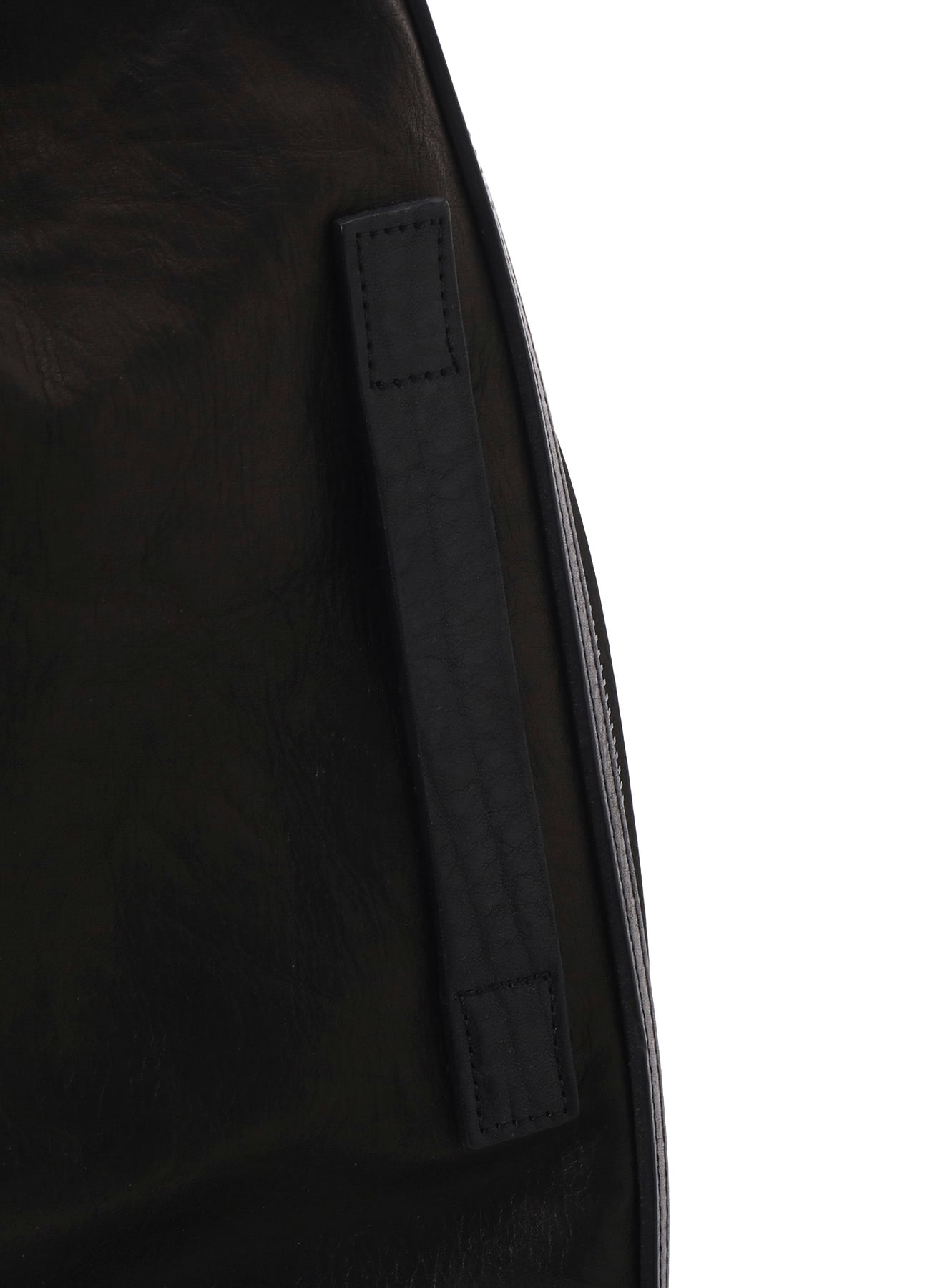 HORSE LEATHER DRAWSTRING BACKPACK