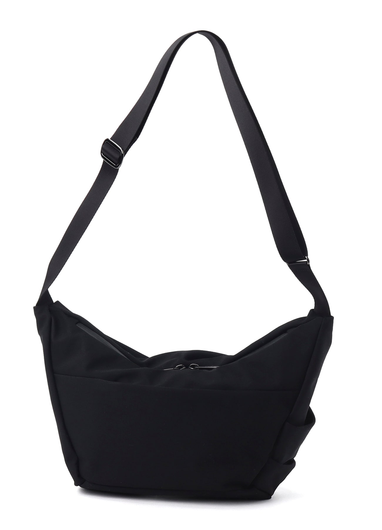 WOOL GABARDINE NYLON TAPE DRAPE SACOCHE