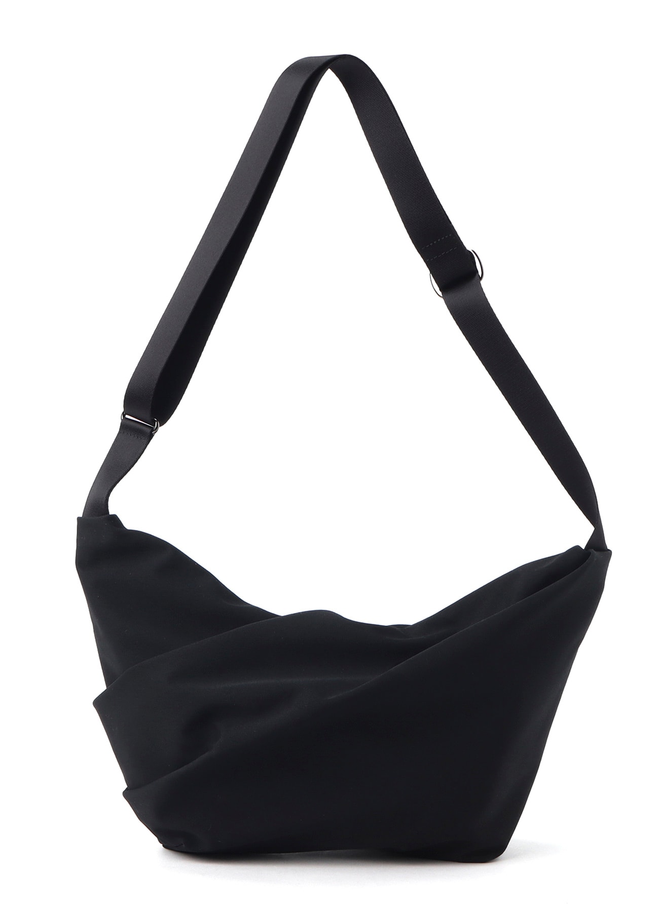 WOOL GABARDINE NYLON TAPE DRAPE SACOCHE