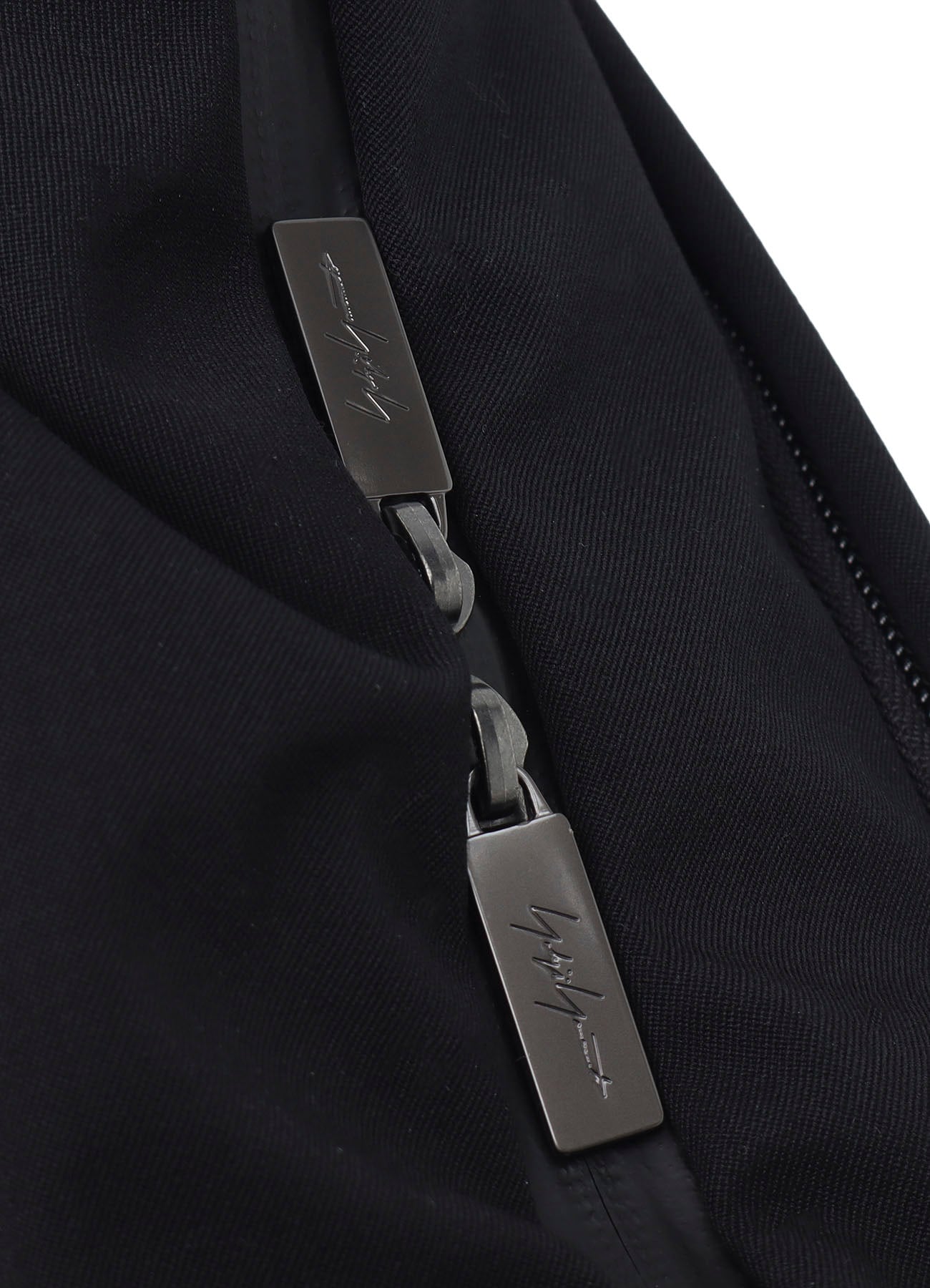 WOOL GABARDINE NYLON TAPE DRAPE SACOCHE