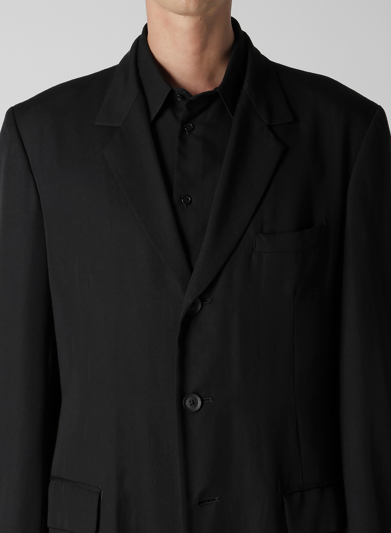 RE CELLULOSE GABARDINE DOCTOR'S JACKET