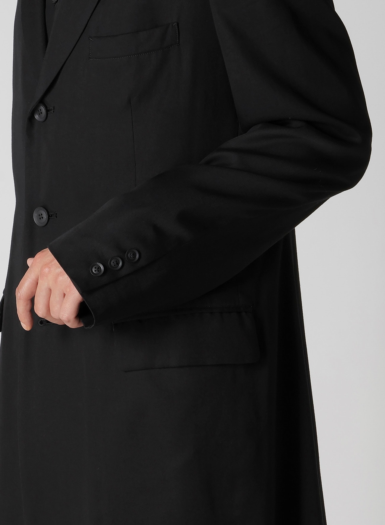 RE CELLULOSE GABARDINE DOCTOR'S JACKET