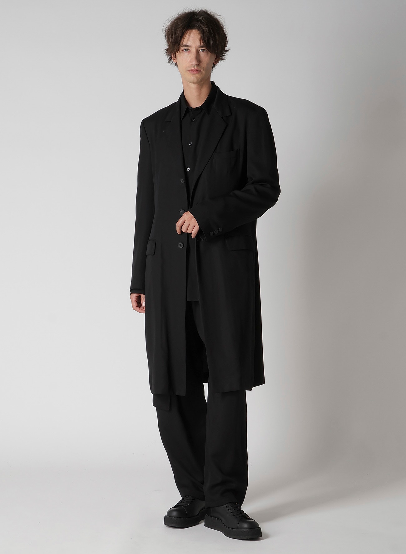 RE CELLULOSE GABARDINE DOCTOR'S JACKET