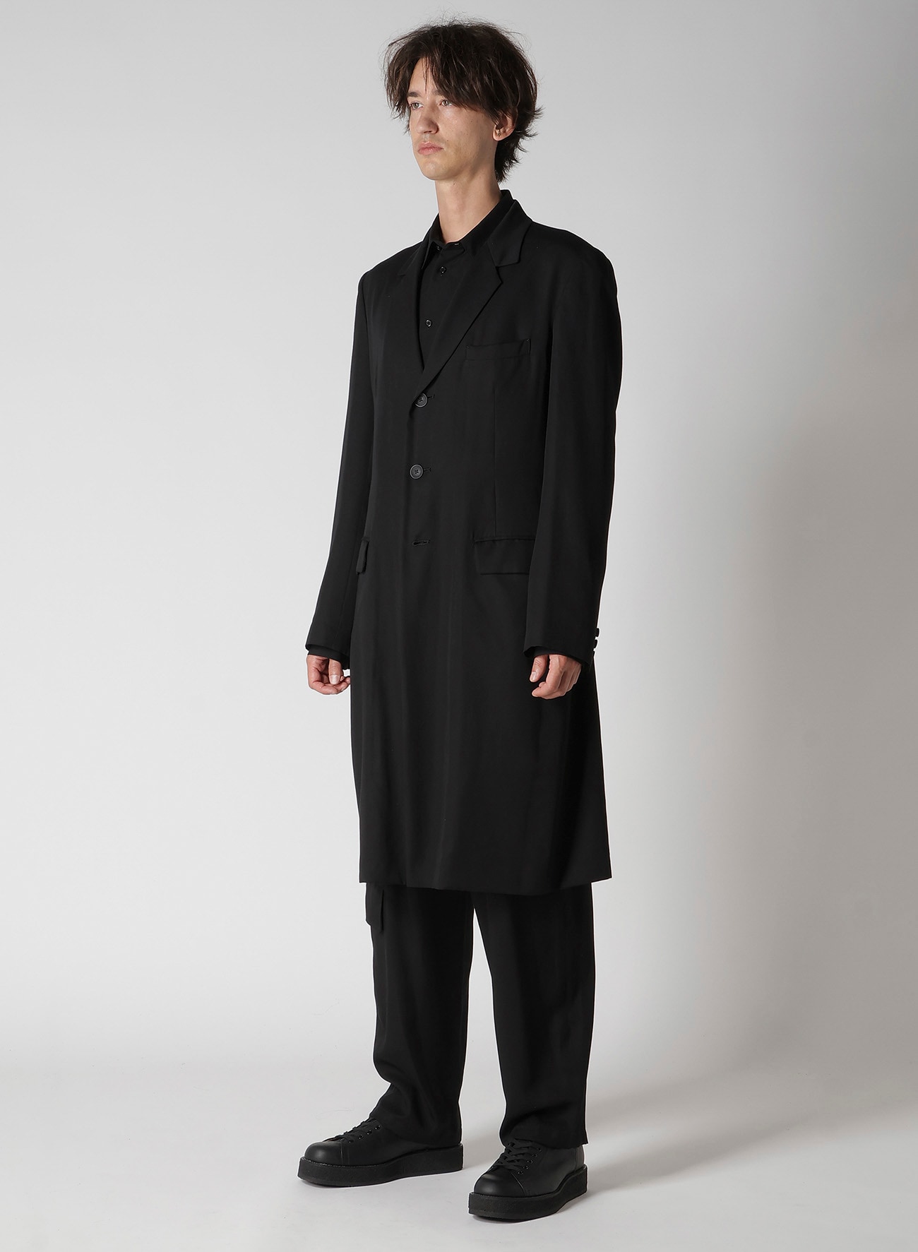 RE CELLULOSE GABARDINE DOCTOR'S JACKET