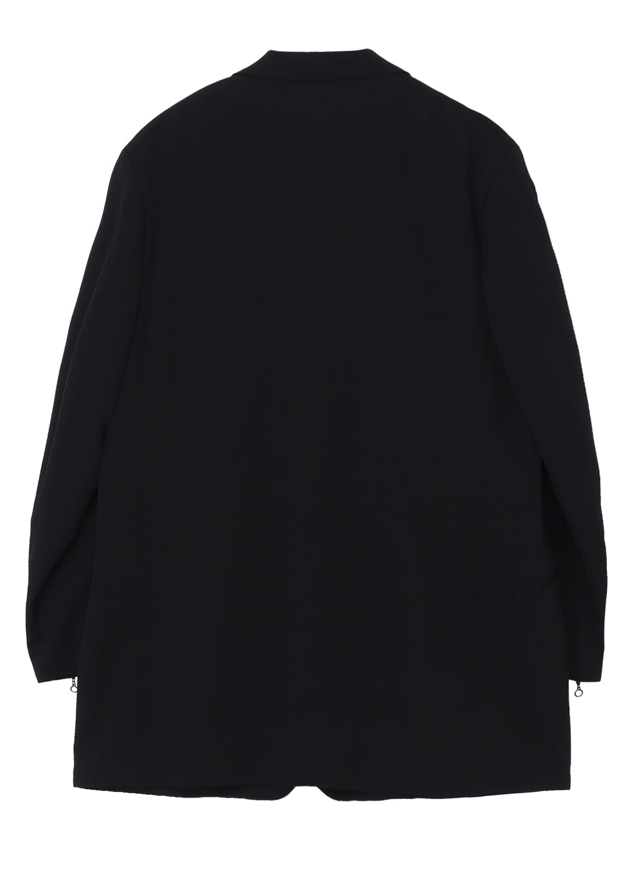 WOOL GABARDINE DOUBLE BUTTON JACKET