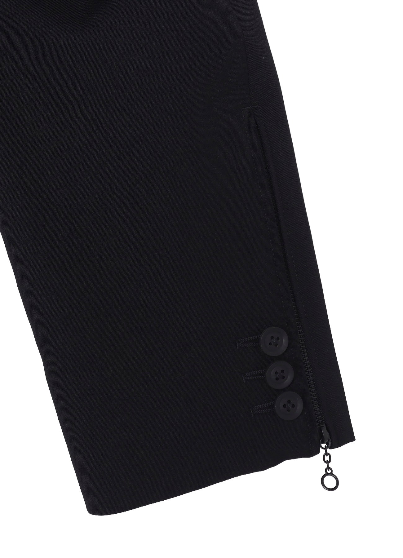 WOOL GABARDINE ARMY JACKET