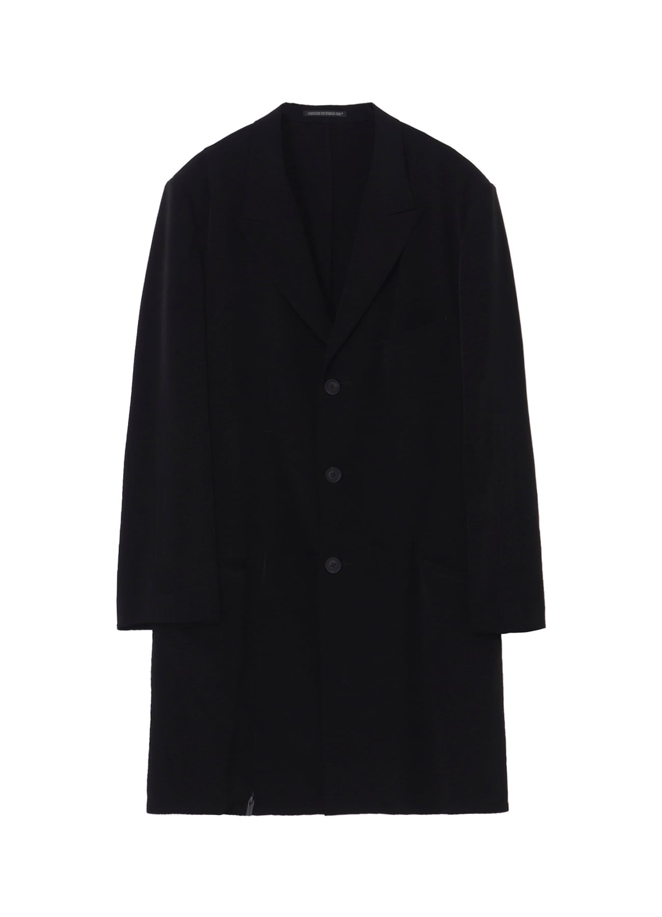 TA TUXEDO PEAKED LAPEL ZIP OPENED JACKET