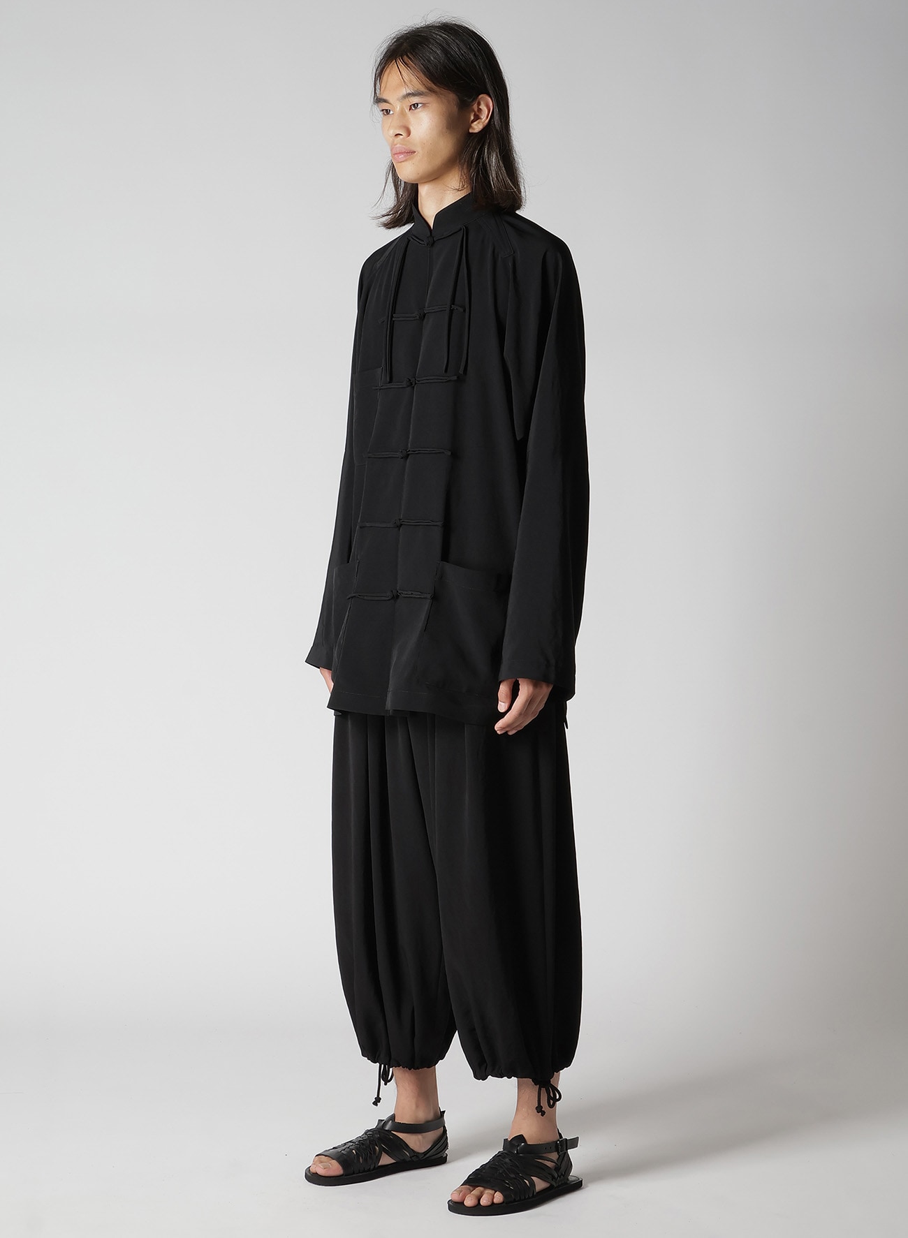 TA TUXEDO CHINA BUTTON JACKET