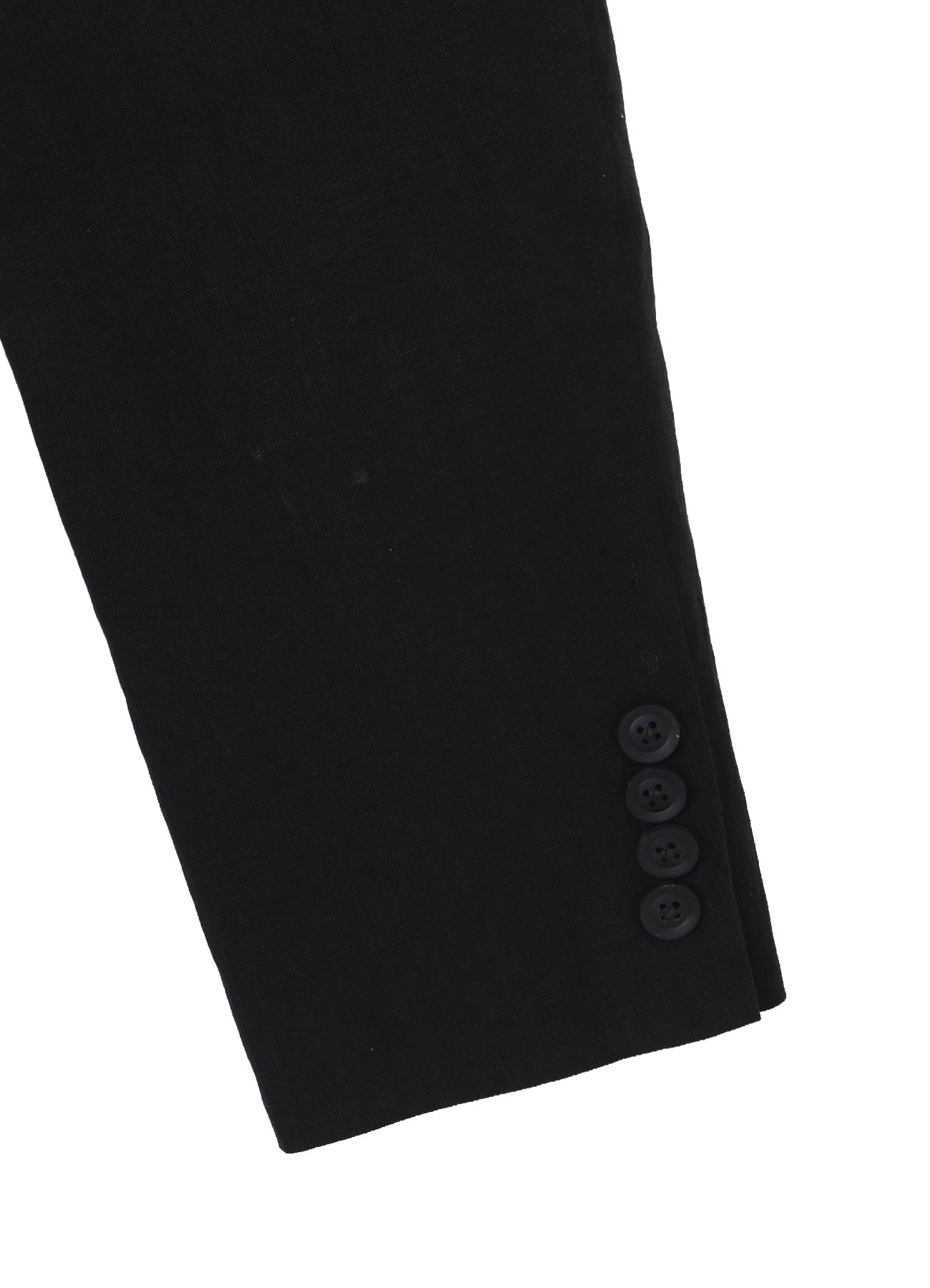 LINEN CLOTH FRONT EDGE 2SNAP BOTTON JACKET