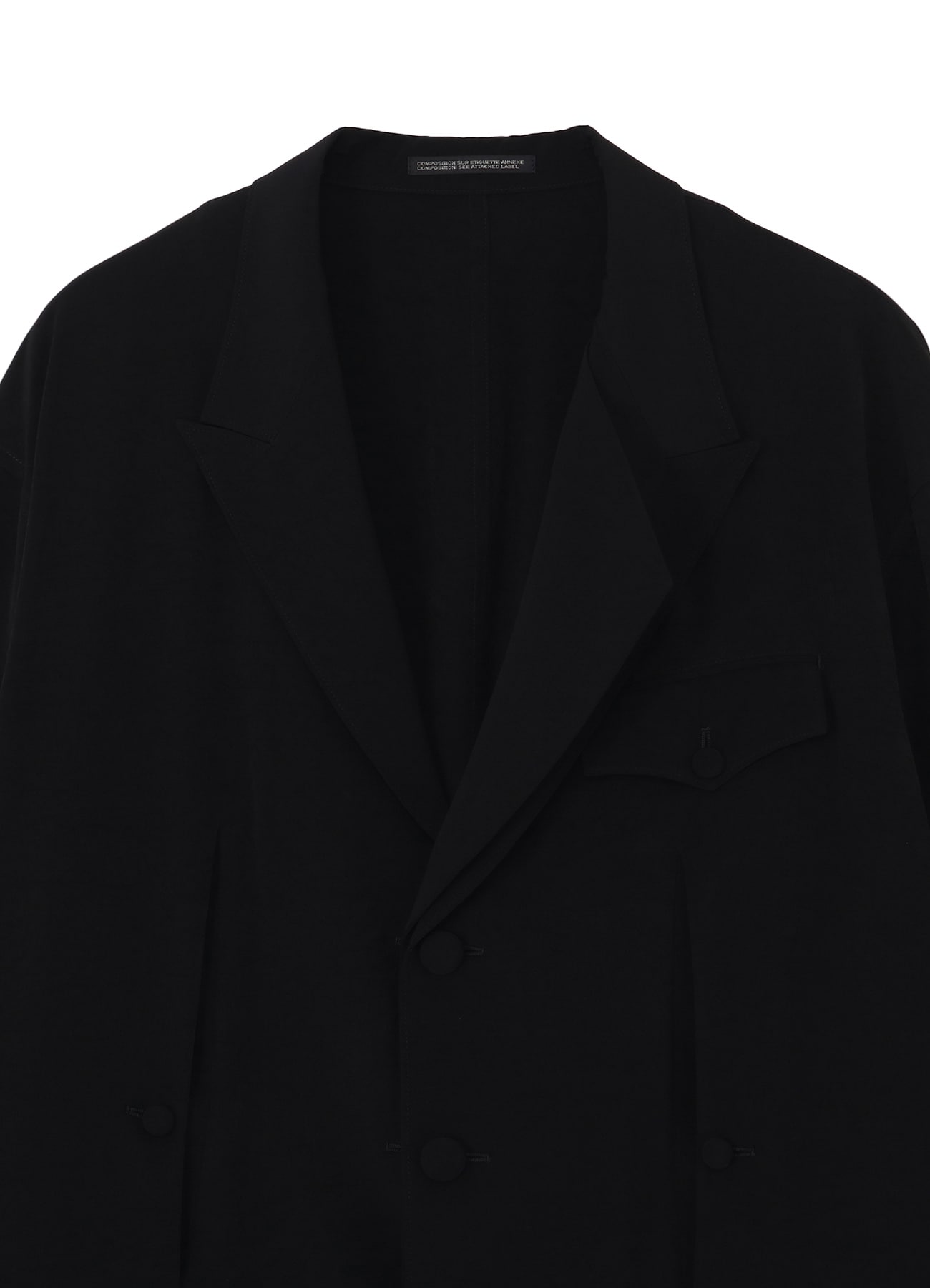 TA TUXEDO FRONT AND BACK OPENED LAPEL JACKET