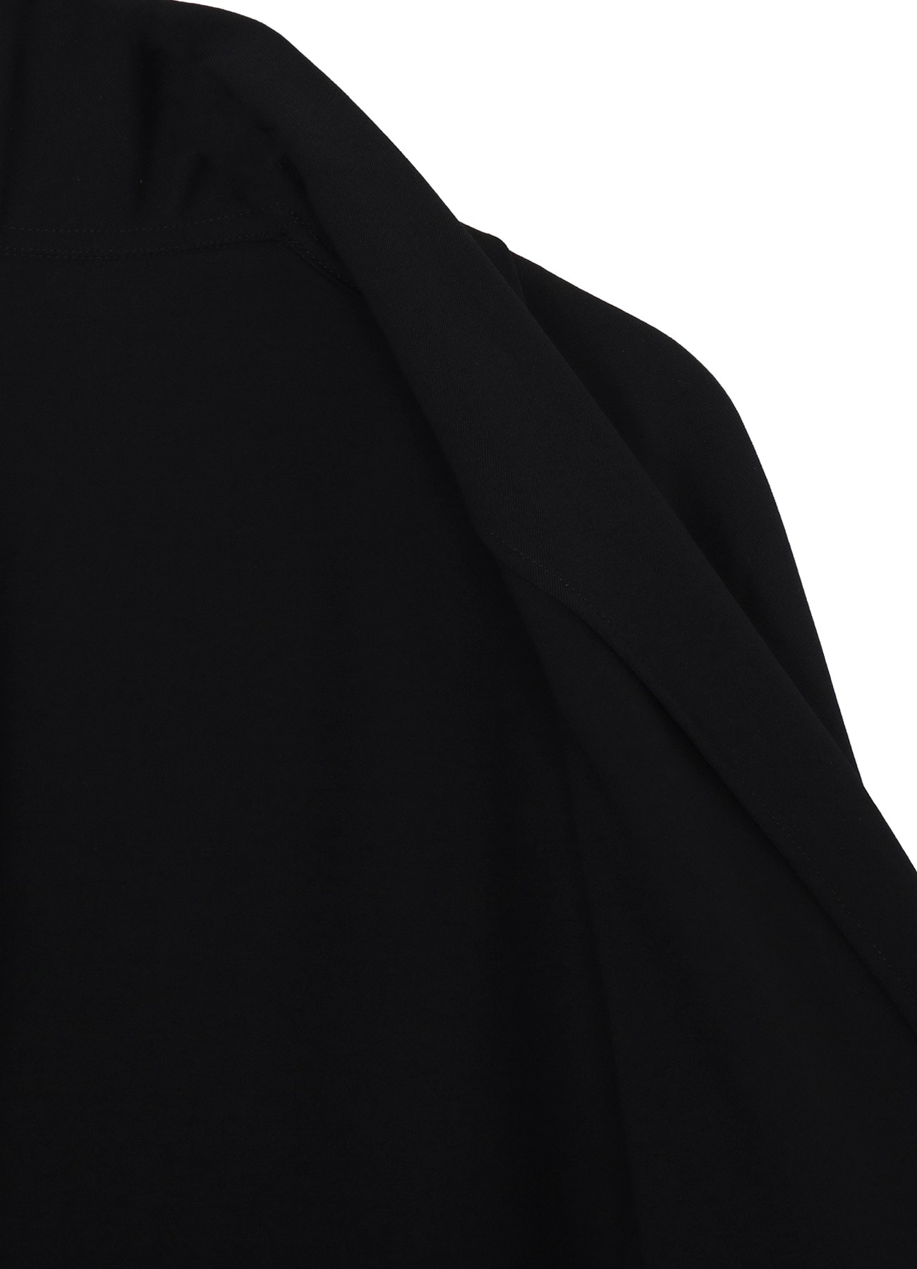 WOOL GABARDINE CHINA BUTTUN SCARF JACKET