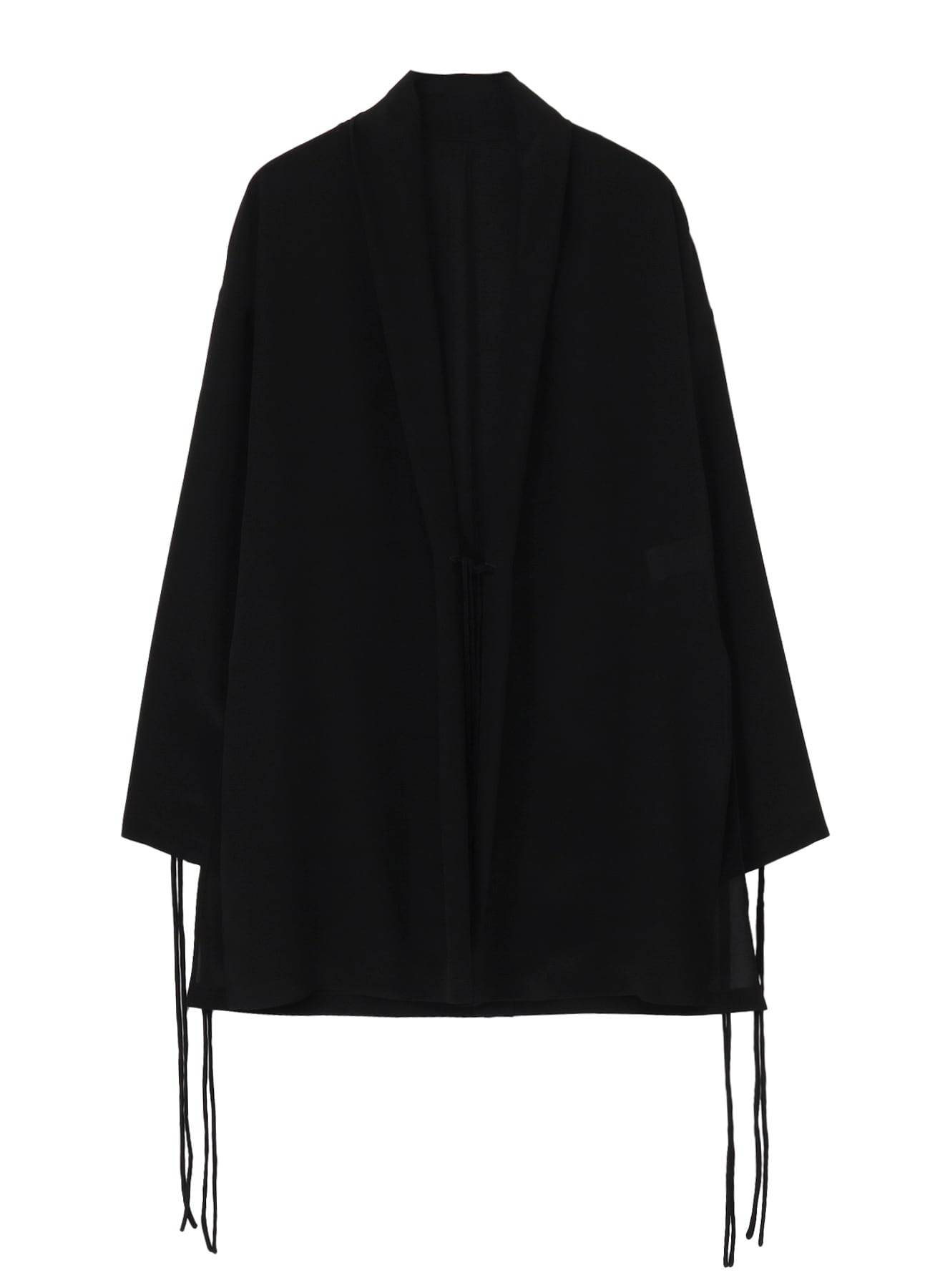 CREPE DE CHINE CHINA BUTTUN SCARF JACKET