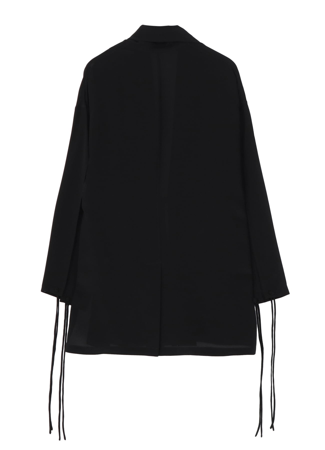 CREPE DE CHINE CHINA BUTTUN SCARF JACKET