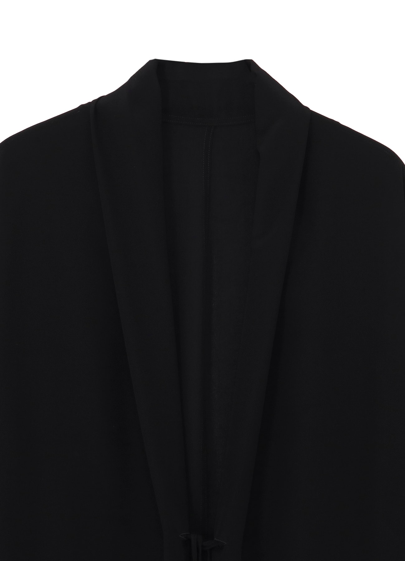 CREPE DE CHINE CHINA BUTTUN SCARF JACKET