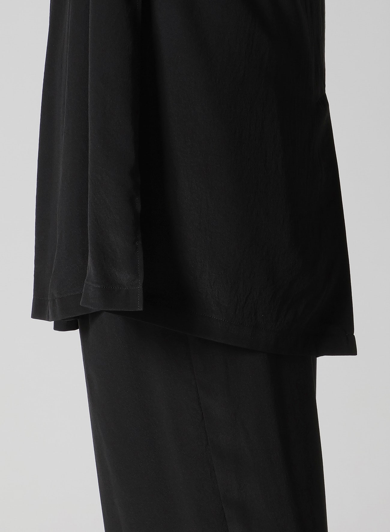 CREPE DE CHINE CHINA BUTTUN SCARF JACKET