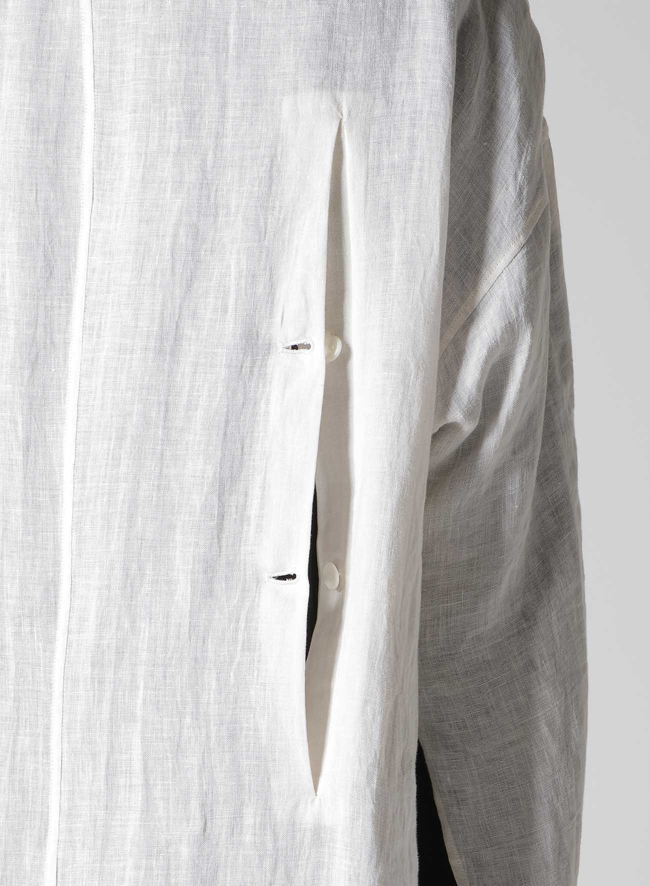 SAKANA MESSAGE PRINTED LONG JACKET