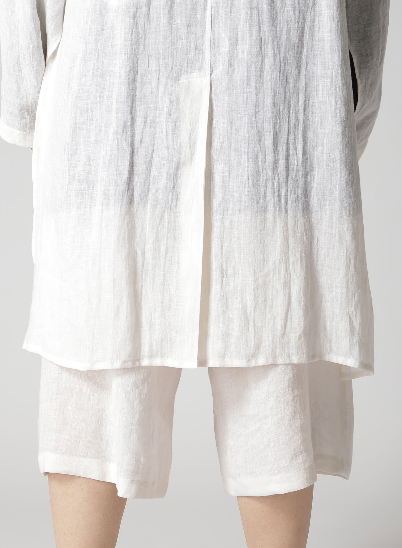 SAKANA MESSAGE PRINTED LONG JACKET