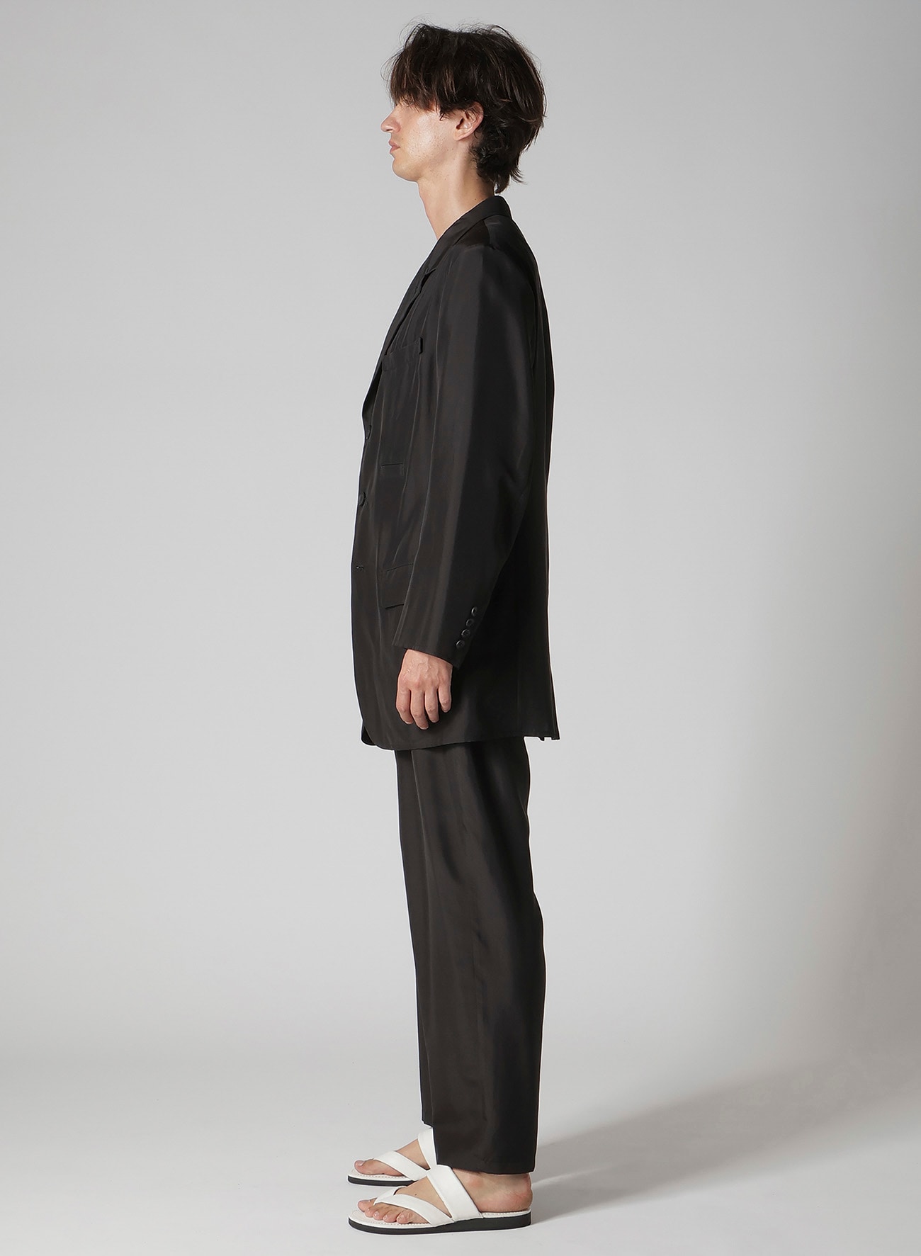 SILK HABUTAE 6 POCKETS SUIT JACKET