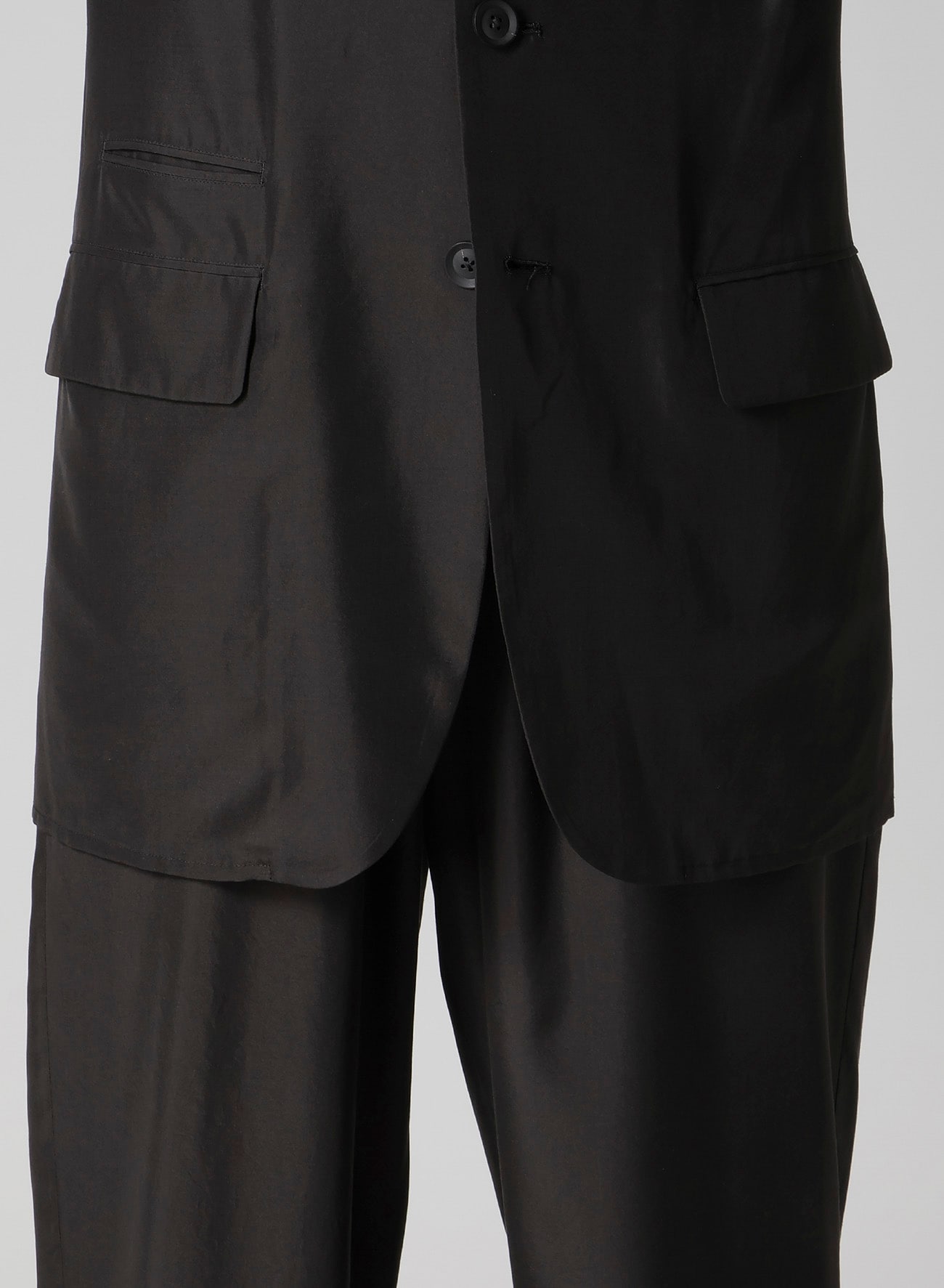 SILK HABUTAE 6 POCKETS SUIT JACKET