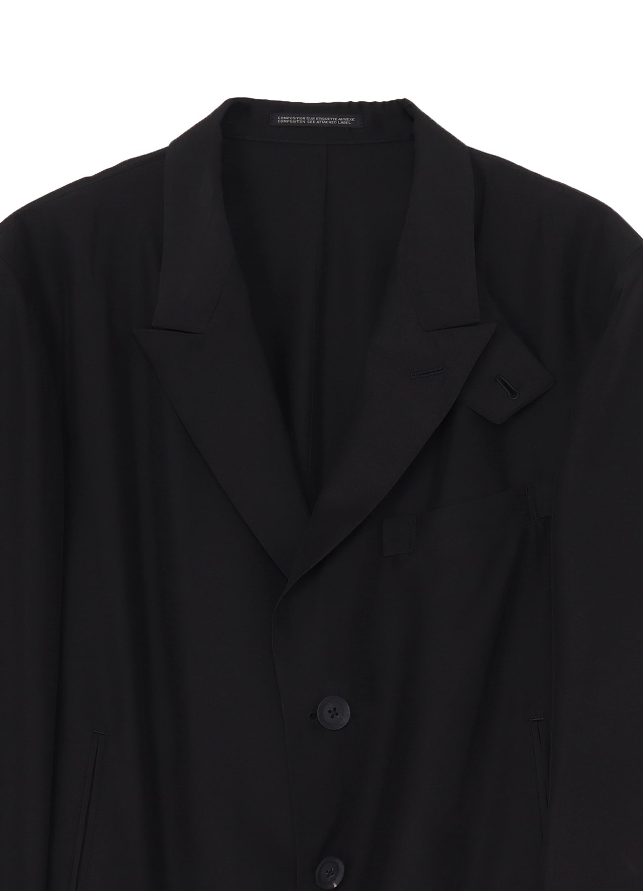 SILK HABUTAE 4 BUTTONS LONG SUIT