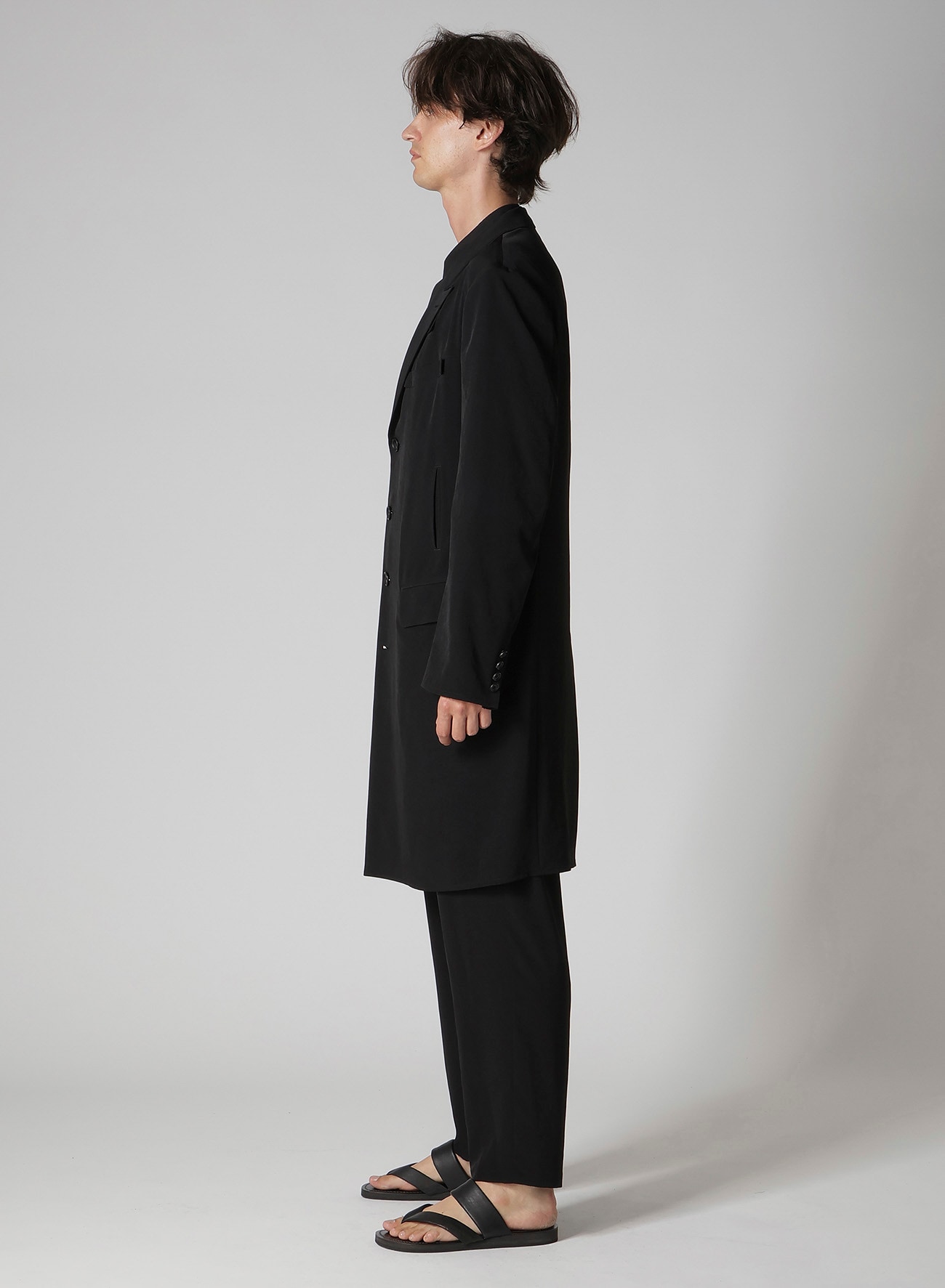 TA TUXEDO 4 BUTTONS LONG JACKET