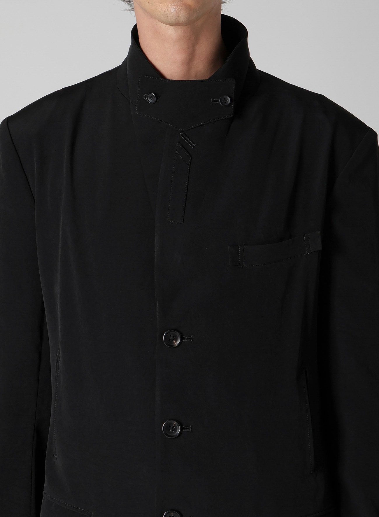 TA TUXEDO 4 BUTTONS LONG JACKET