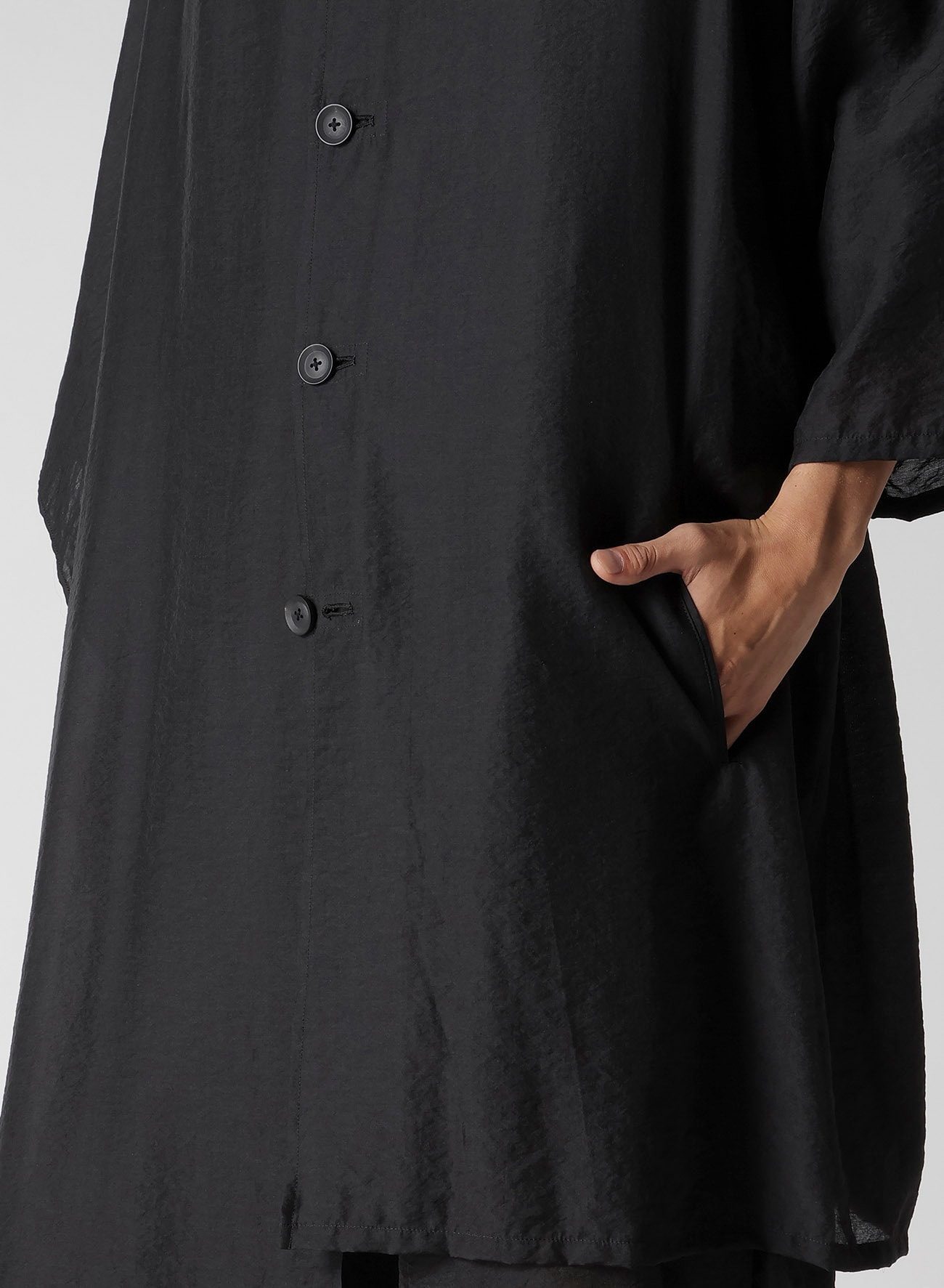 RY/ NY/ CU LAWN LONG CAPE JACKET