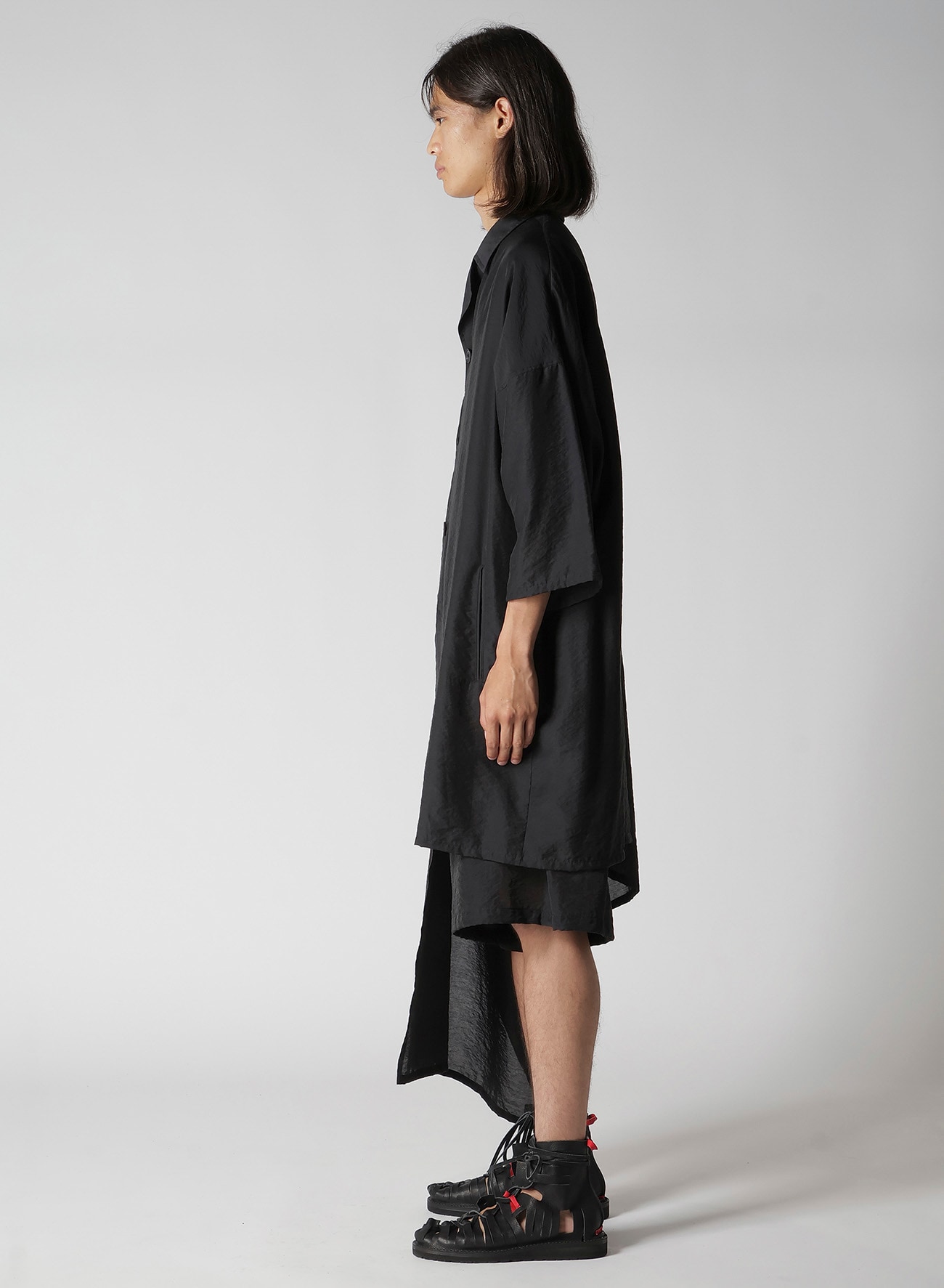 RY/ NY/ CU LAWN LONG CAPE JACKET