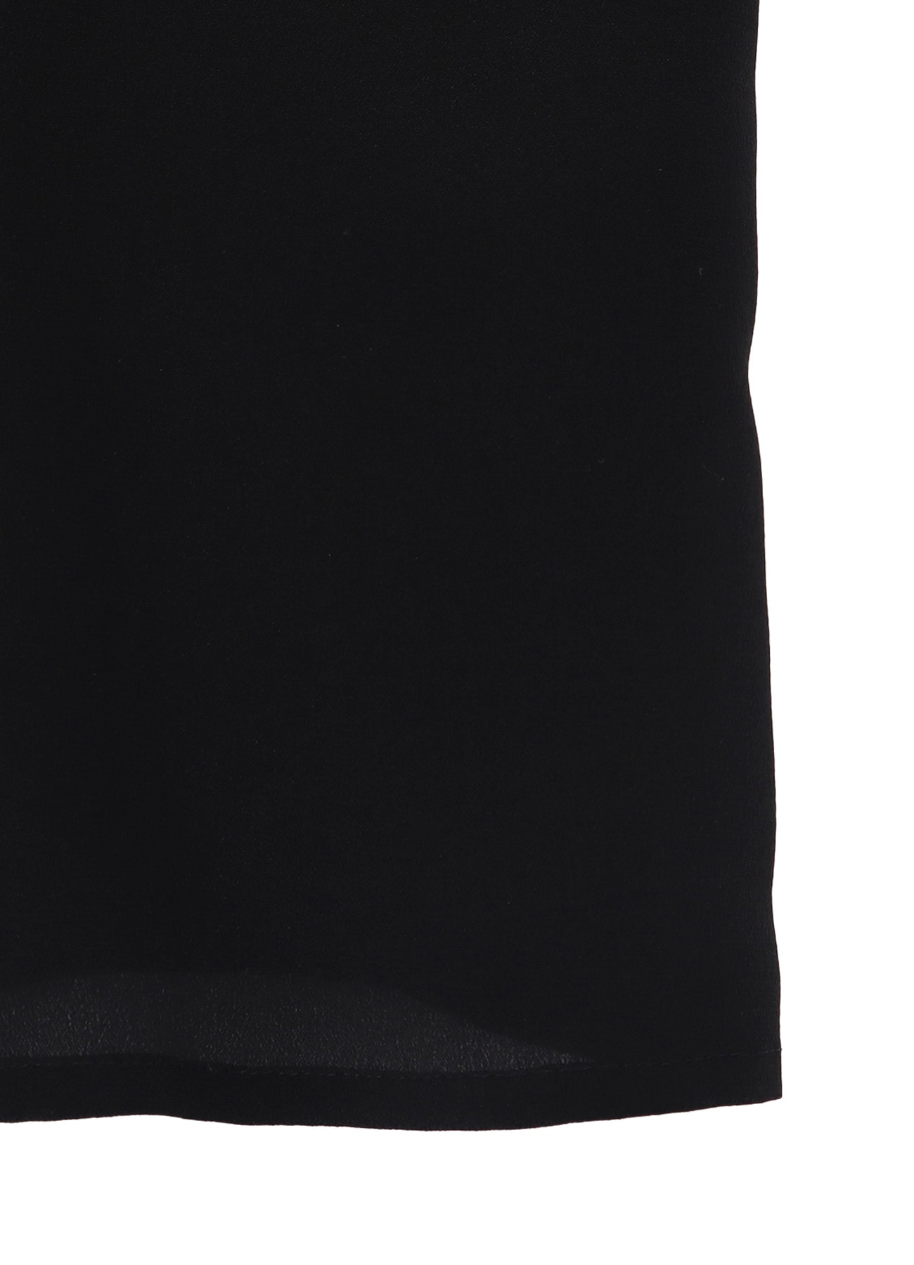 CREPE DE CHINE DOUBLE LAPEL SHORT SLEEVE JACKET