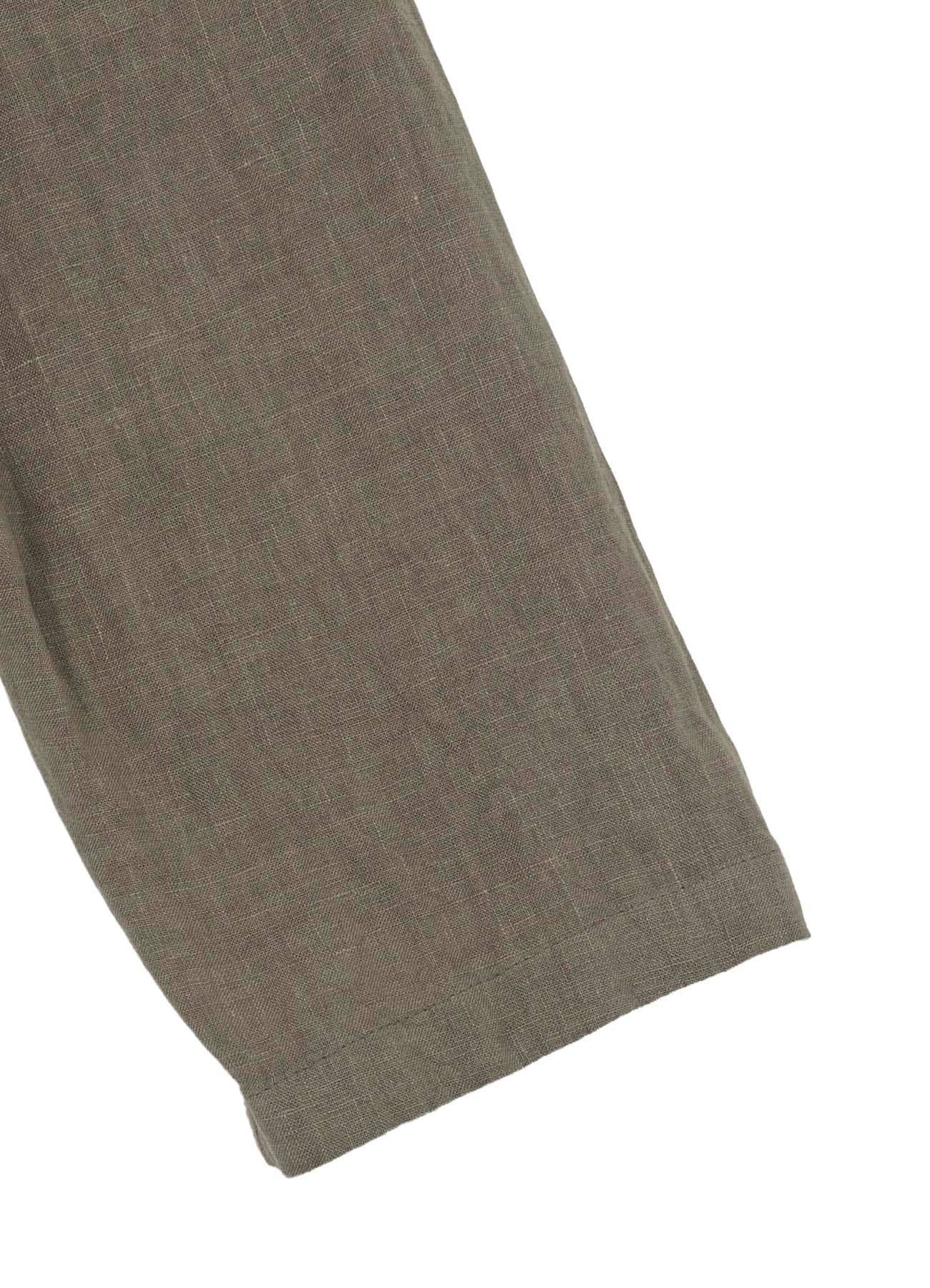 GARMENT-DYED LINEN 3BS SHIRT JACKET