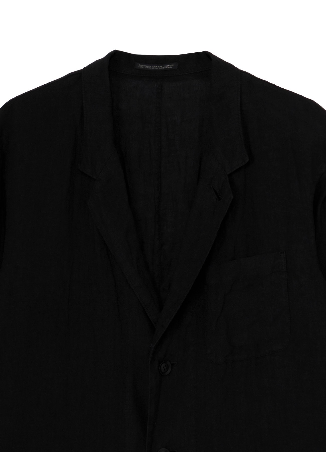 GARMENT-DYED LINEN 3BS SHIRT JACKET