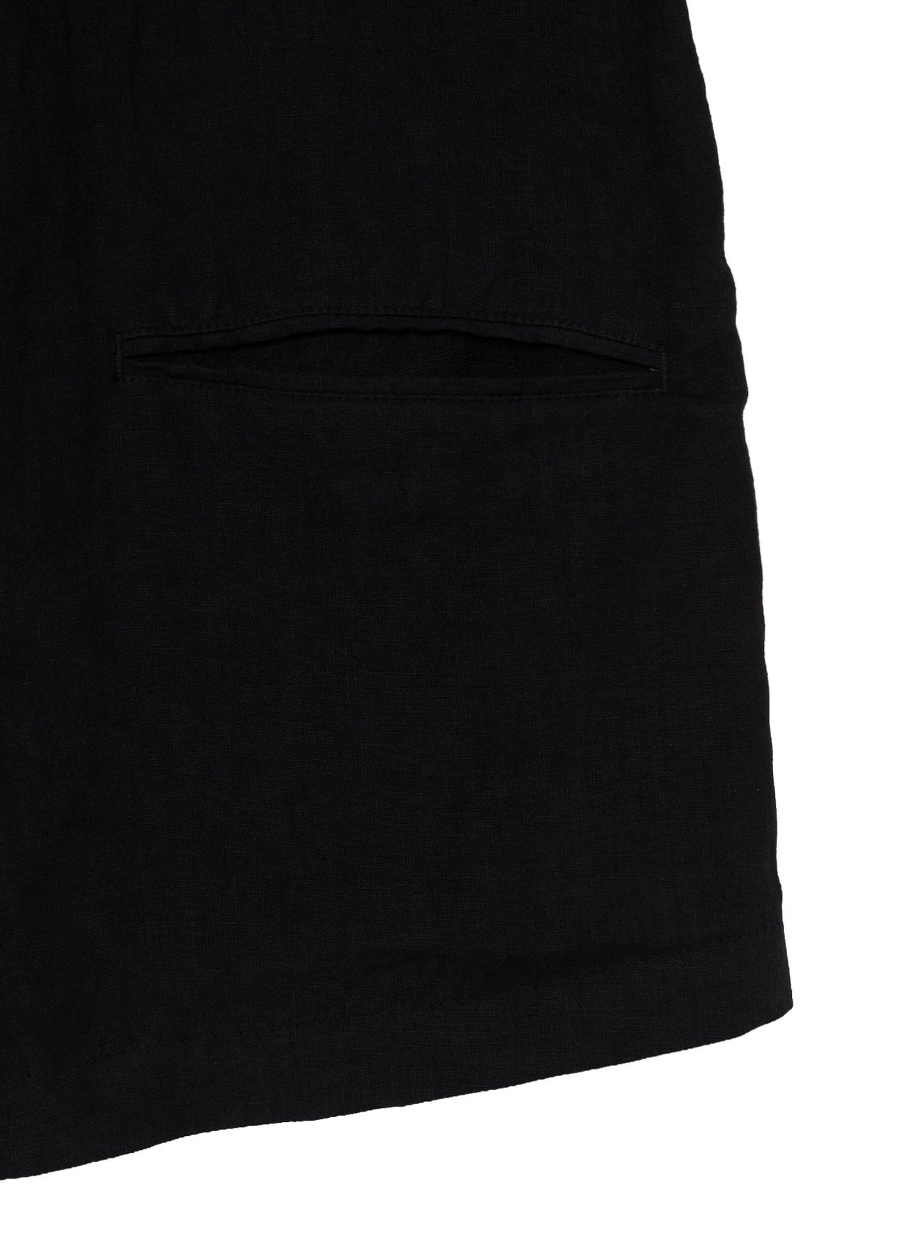 GARMENT-DYED LINEN 3BS SHIRT JACKET