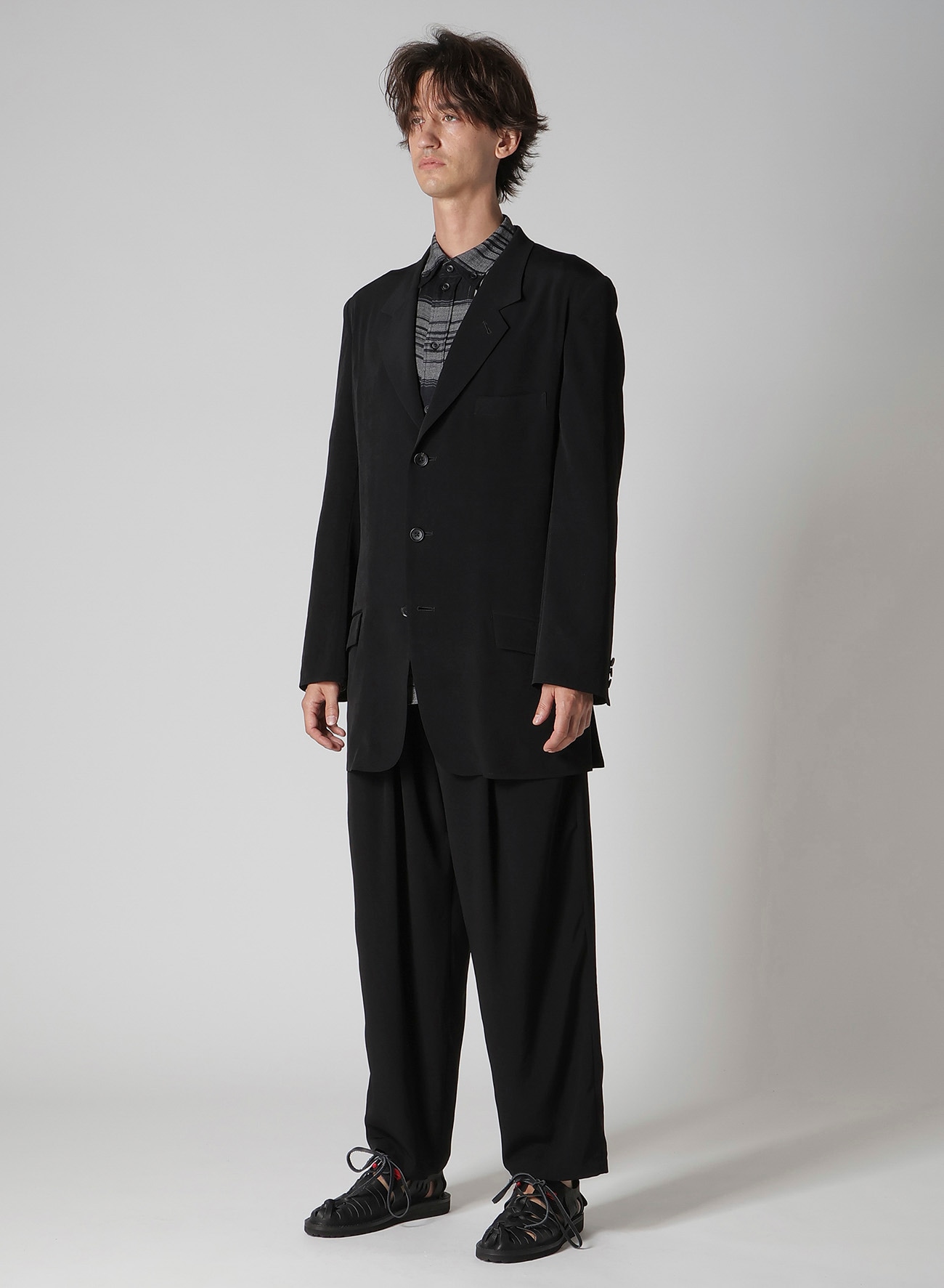 TA TUXEDO SINGLE SILK JACKET