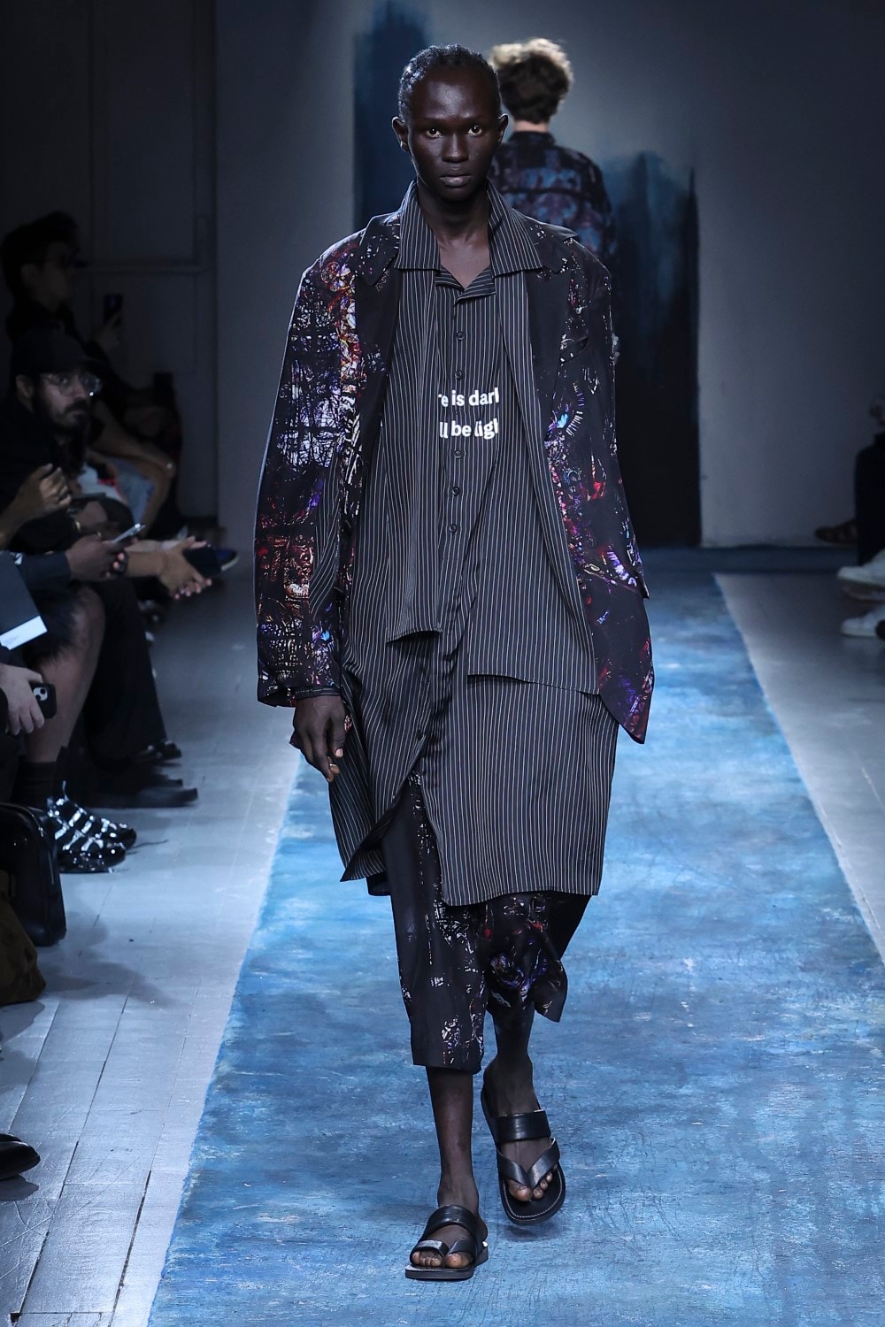 STAINED GLASS PRINTED MESSAGE JACKET