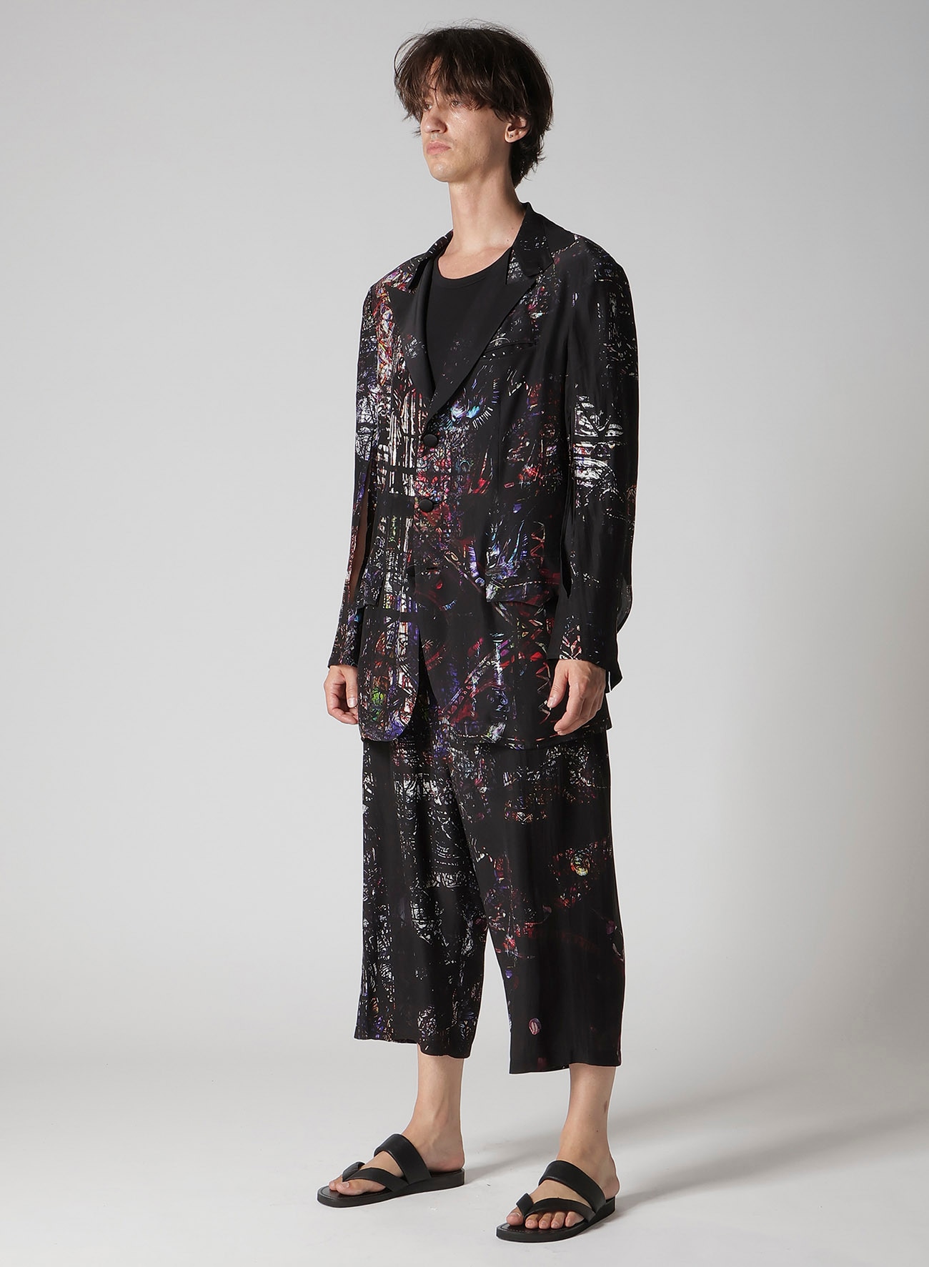 STAINED GLASS PRINTED MESSAGE JACKET