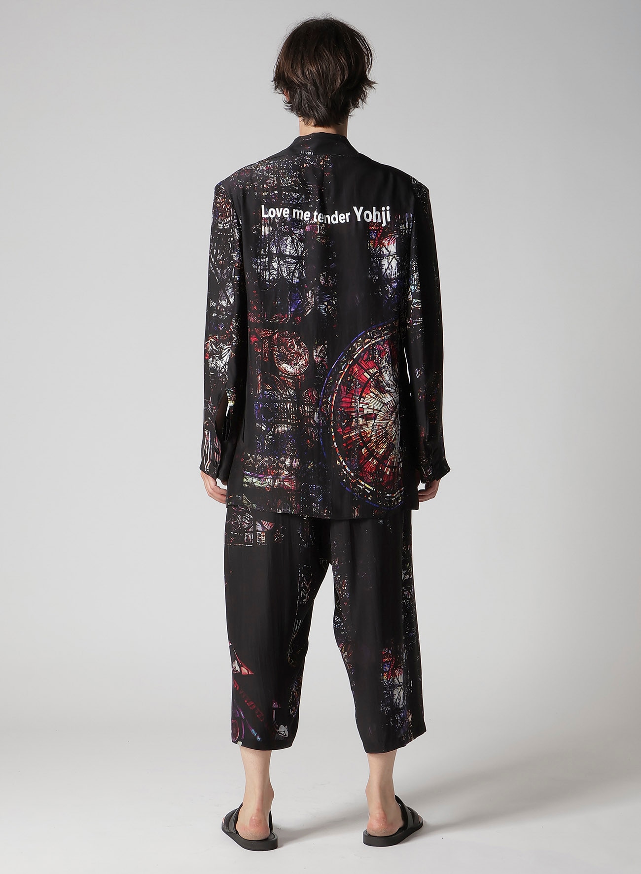 STAINED GLASS PRINTED MESSAGE JACKET