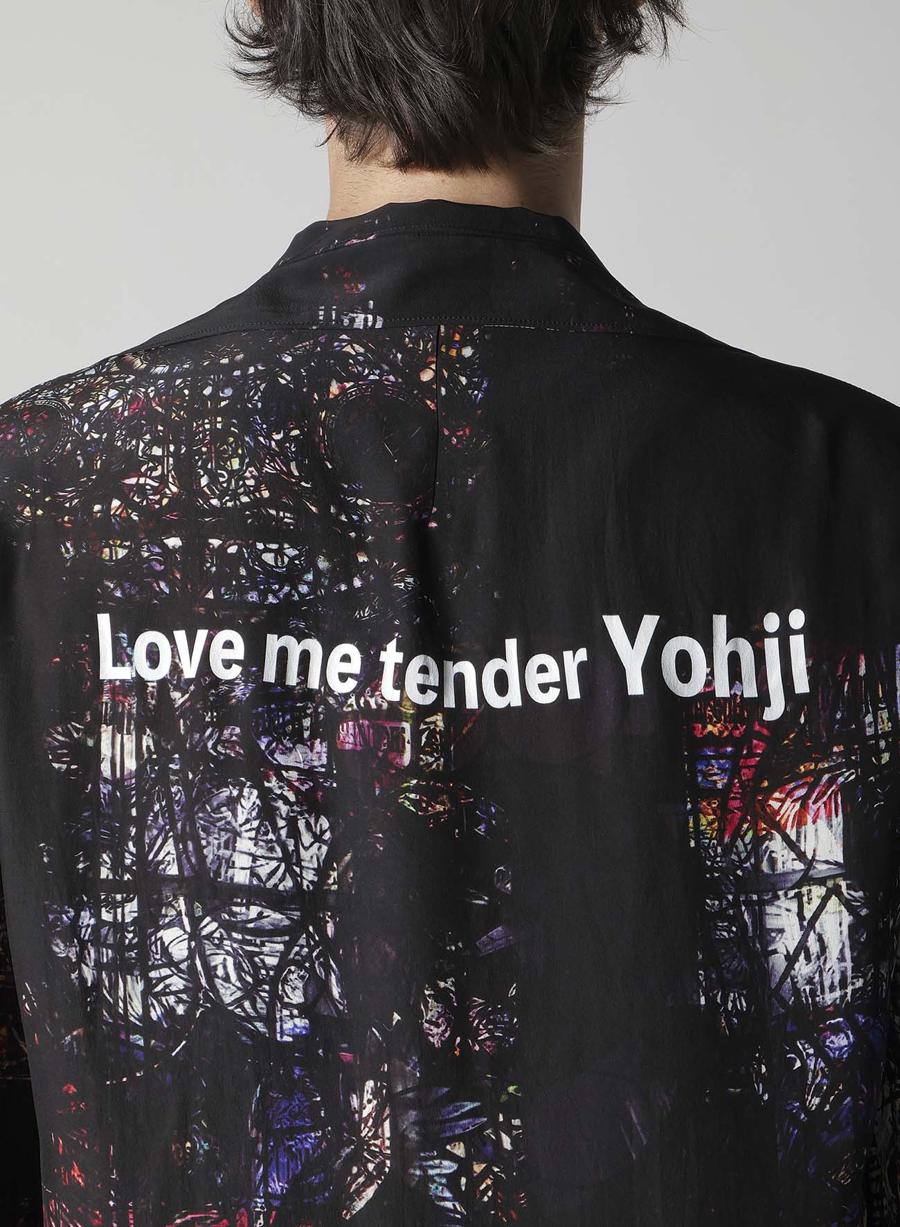 STAINED GLASS PRINTED MESSAGE JACKET