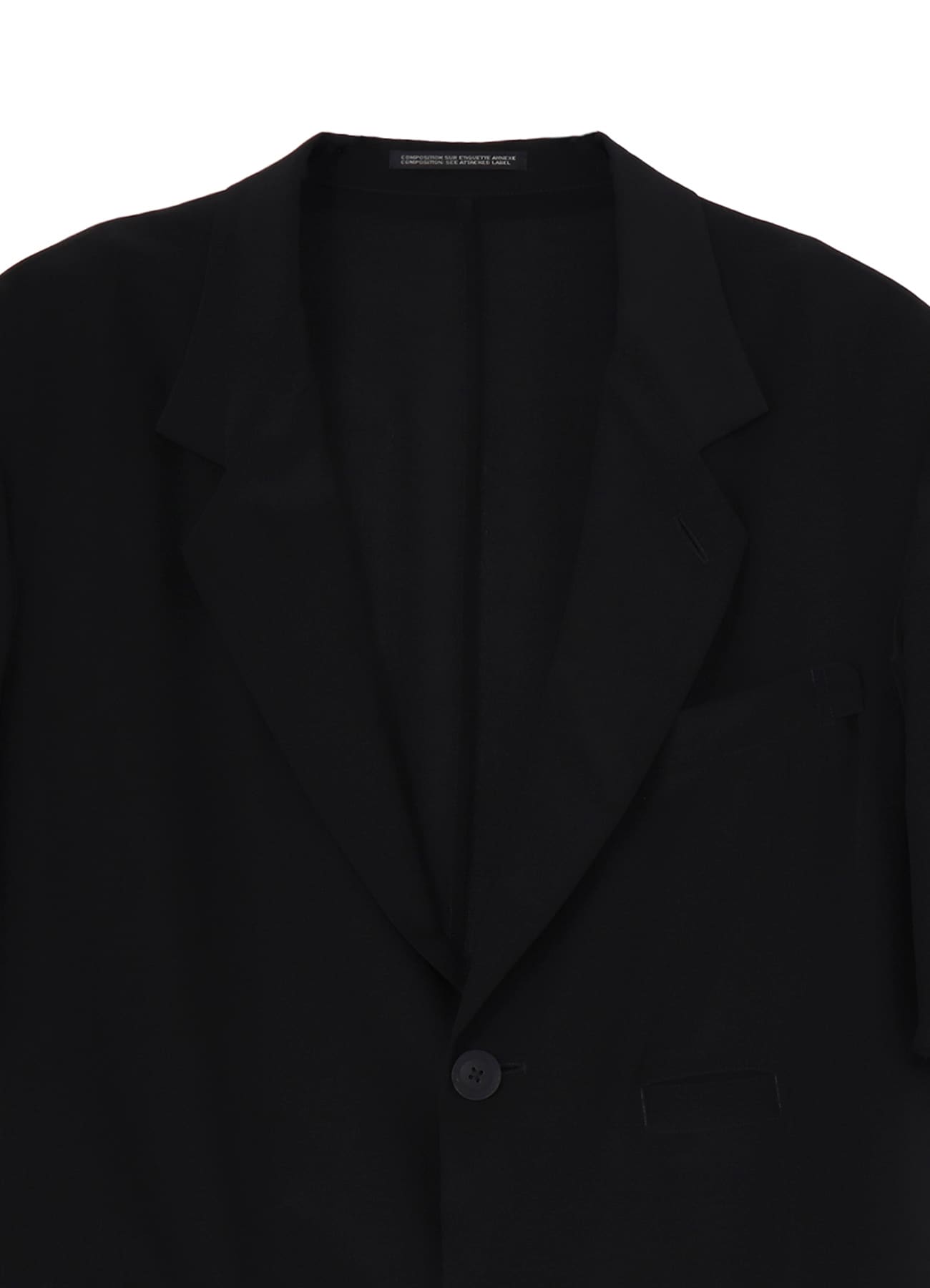 CREPE DE CHINE 6 POCKETS SHORT SLEEVE SUIT JACKET