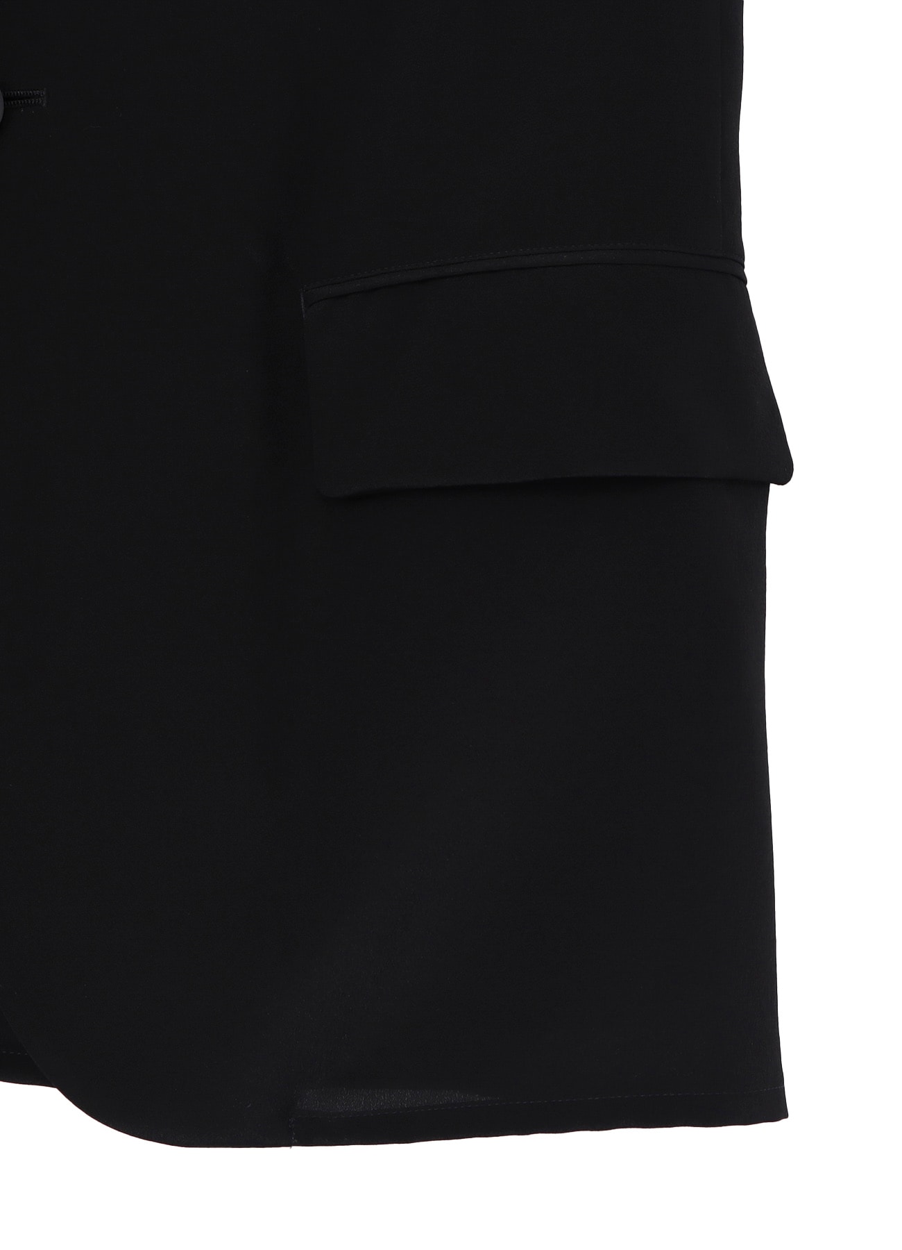 CREPE DE CHINE 6 POCKETS SHORT SLEEVE SUIT JACKET