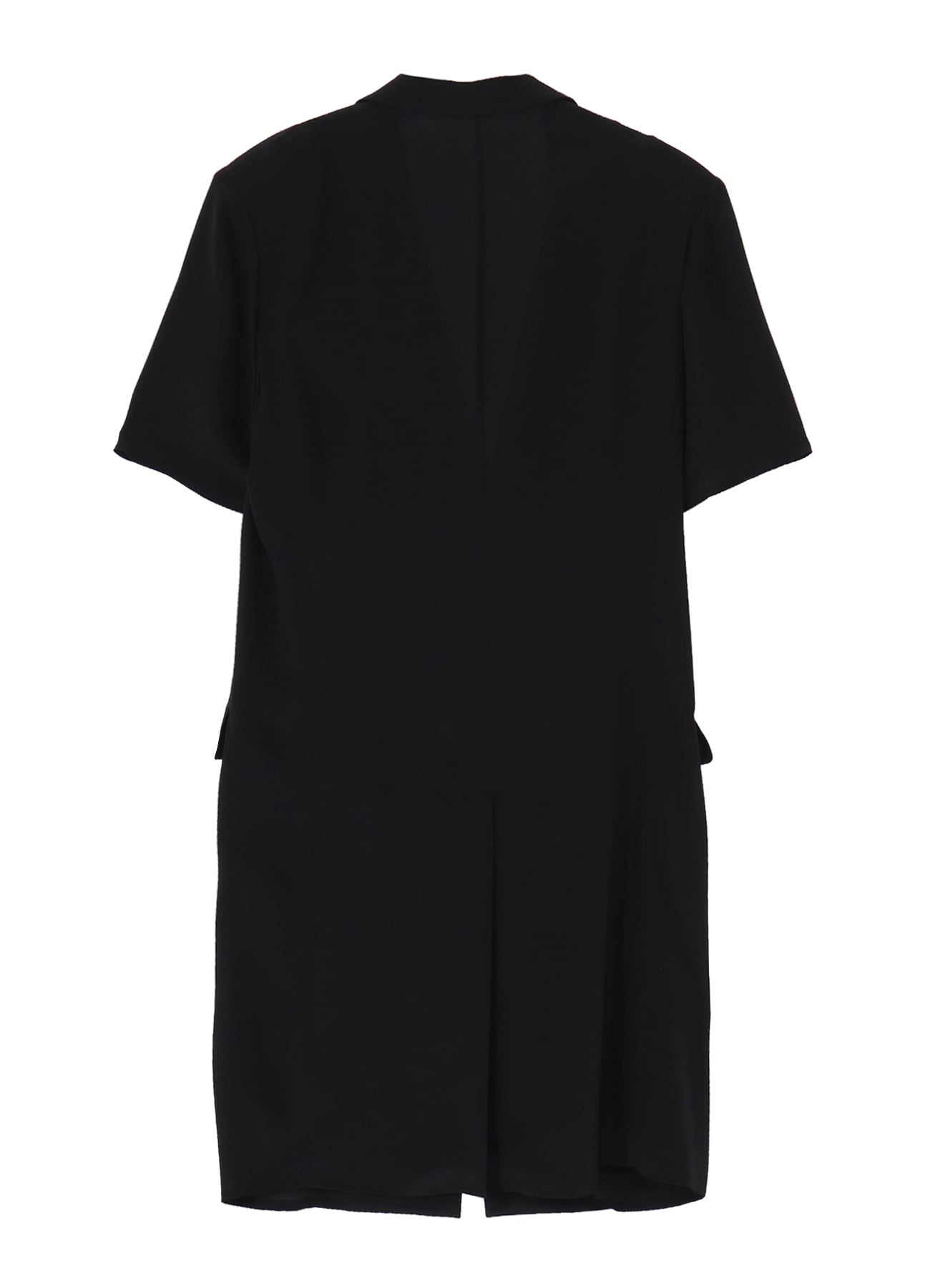 CREPE DE CHINE 4 BUTTONS SHORT SLEEVE JACKET