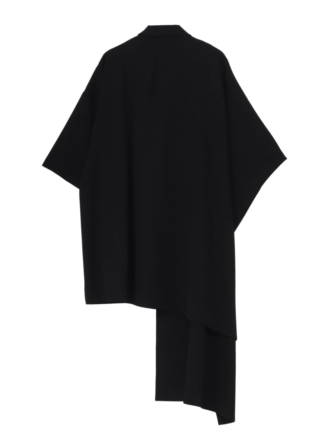 WOOL GABARDINE WOOL GABARDINE LONG CAPE JACKET