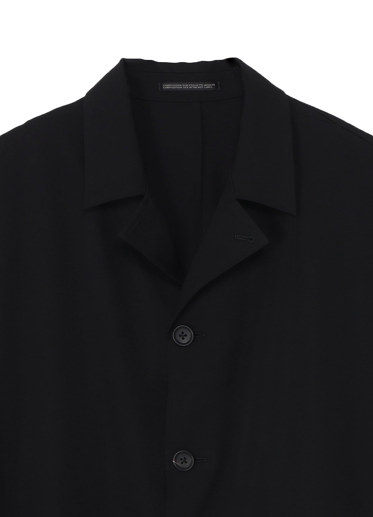 WOOL GABARDINE WOOL GABARDINE LONG CAPE JACKET