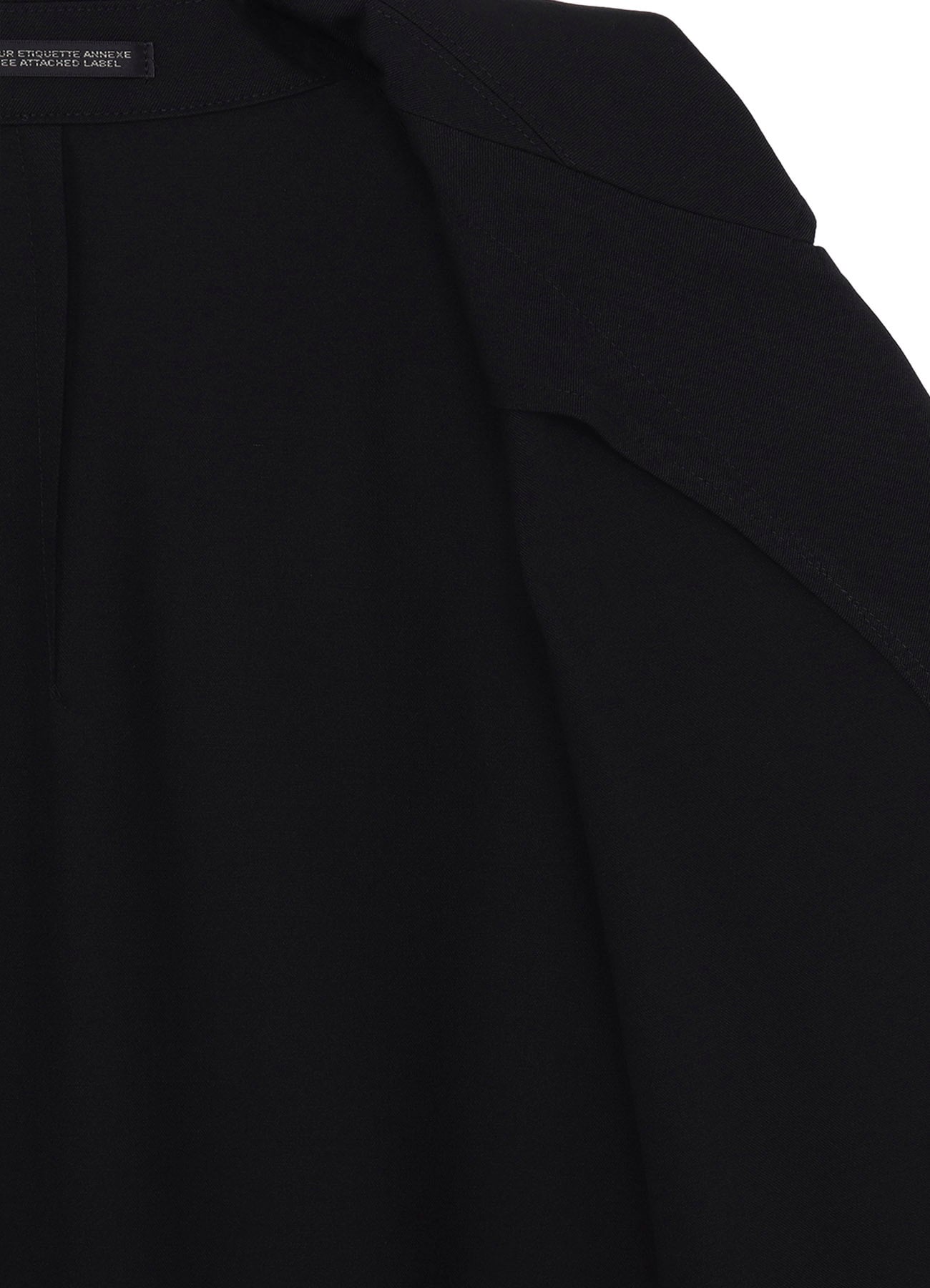 WOOL GABARDINE WOOL GABARDINE LONG CAPE JACKET