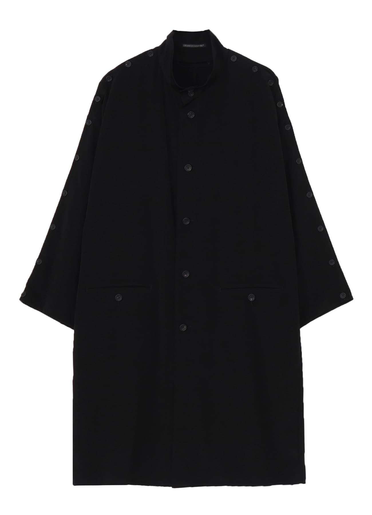 TA TUXEDO BUTTON STAND LONG SLEEVE JACKET