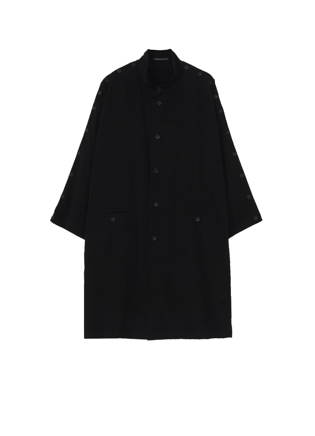 TA TUXEDO BUTTON STAND LONG SLEEVE JACKET